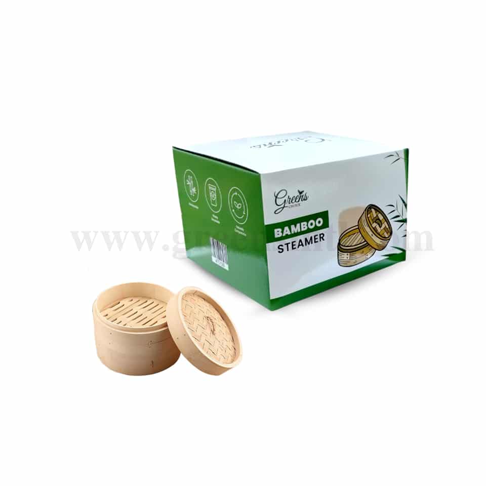 GREENS CHOICE Bamboo Steamer D 200 mm (8 inch)