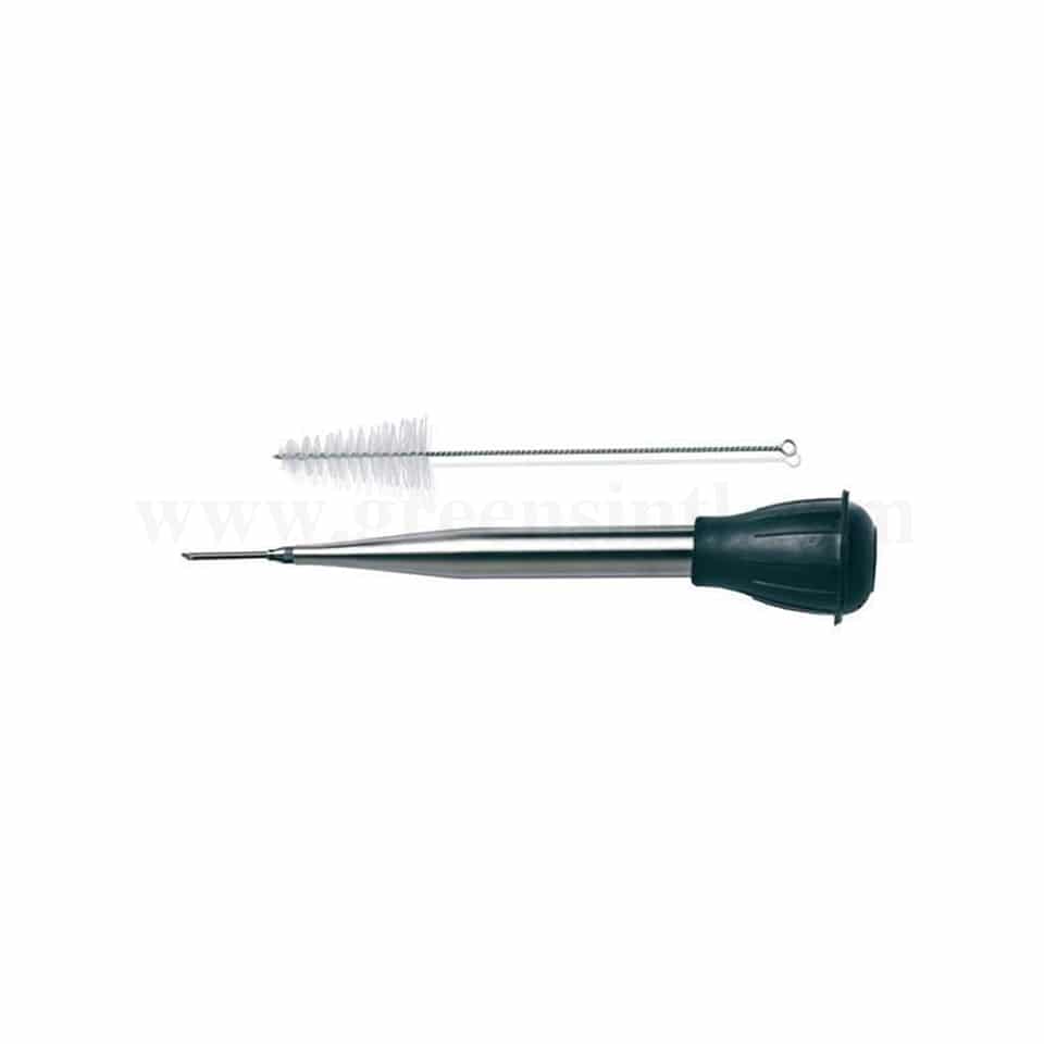 FISCHER BARGOIN Baster Steel Tube with Cleaning Brush