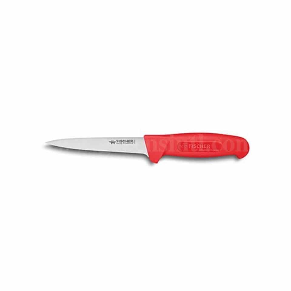 FISCHER BARGOIN Boning Knife Red Handle 160 mm