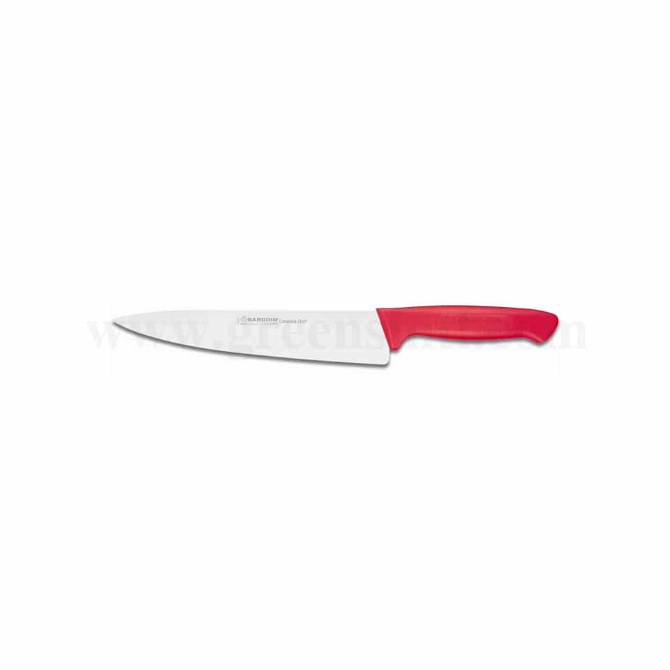 FISCHER BARGOIN Chef Knife Red Handle 200 mm