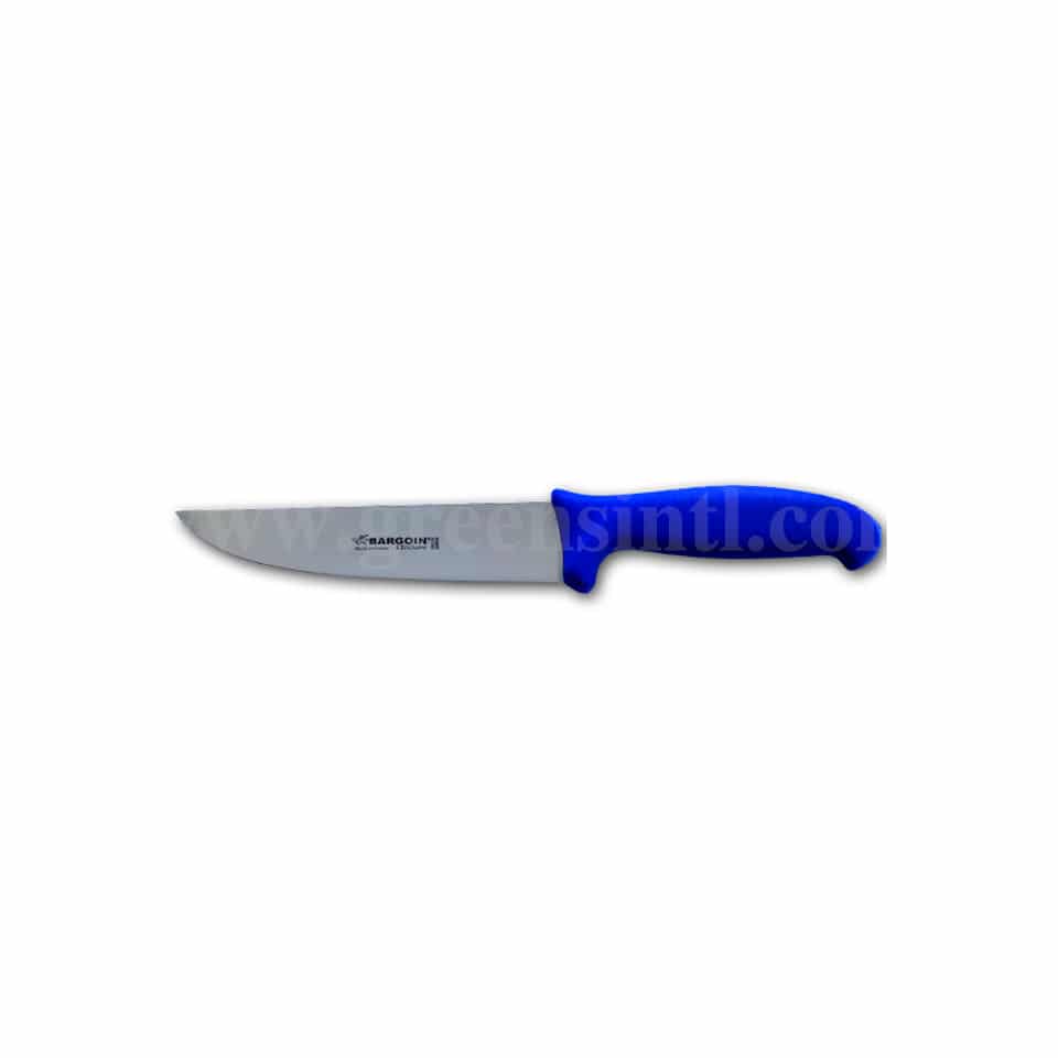 FISCHER BARGOIN Butcher knife blue Handle 170 mm