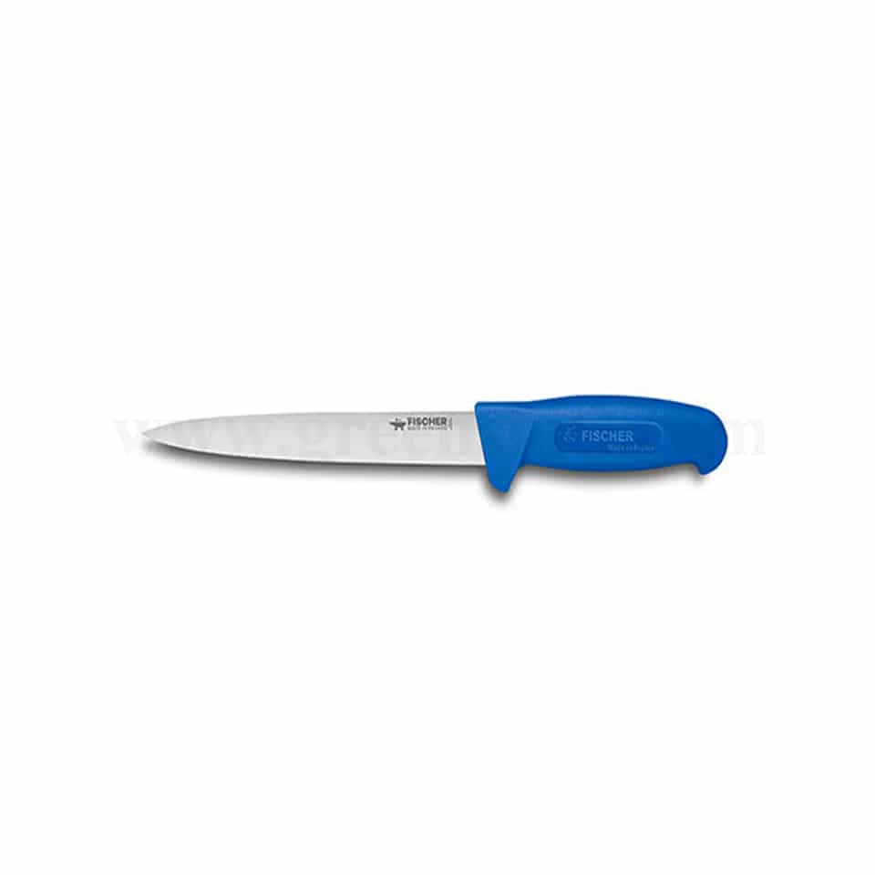 FISCHER BARGOIN Skinning knife Blue handle 200 mm