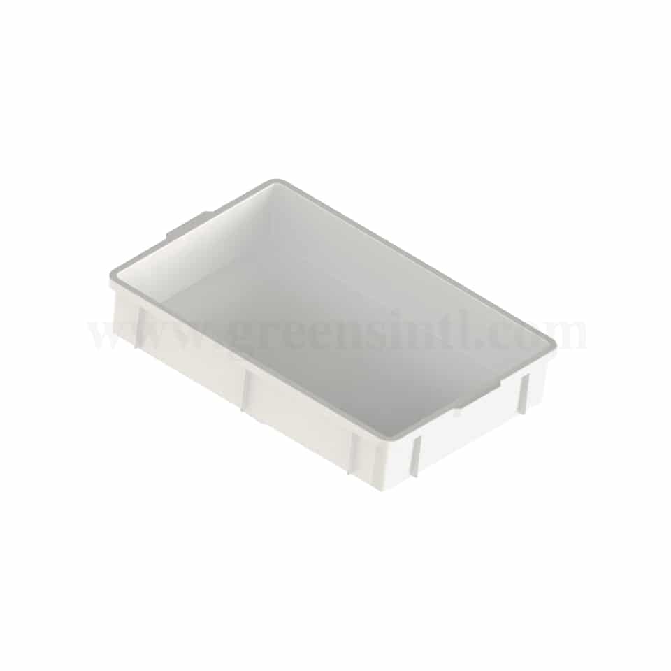 GENUS DEI Polypropylene Ergonomic Case for Food Transport 650 x 425 x h 115 mm