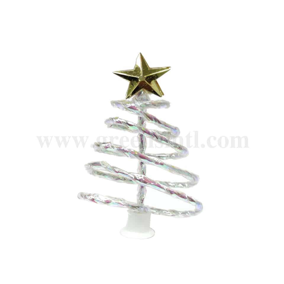 GREENS Cake Topper- Pine Tree with Star