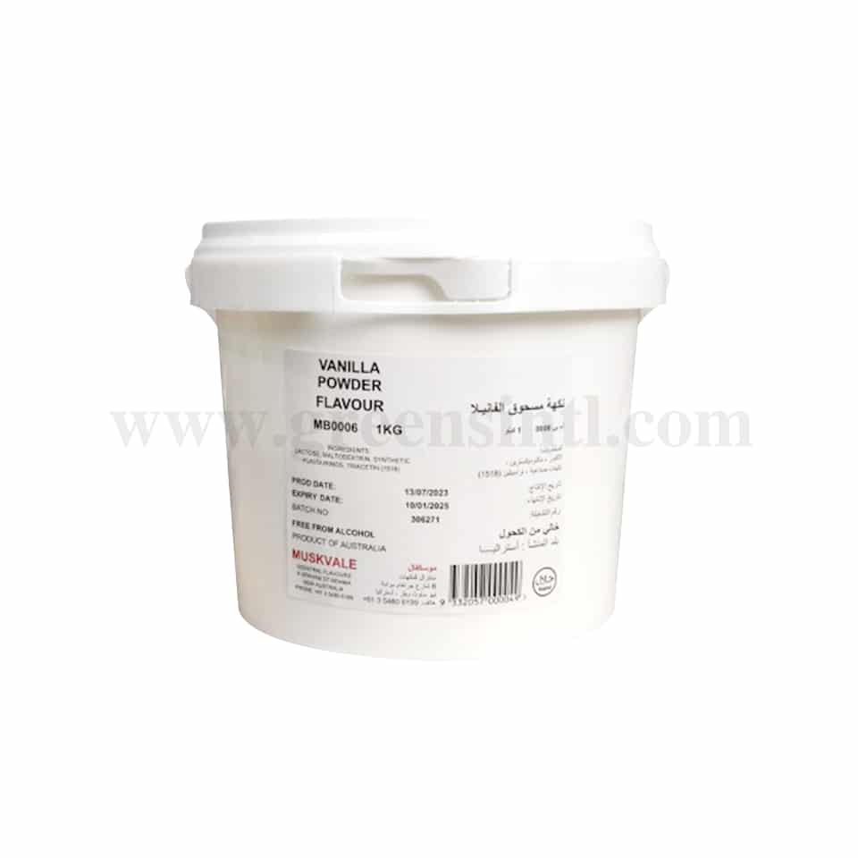 GREENS Vanilla Powder 1 Kg