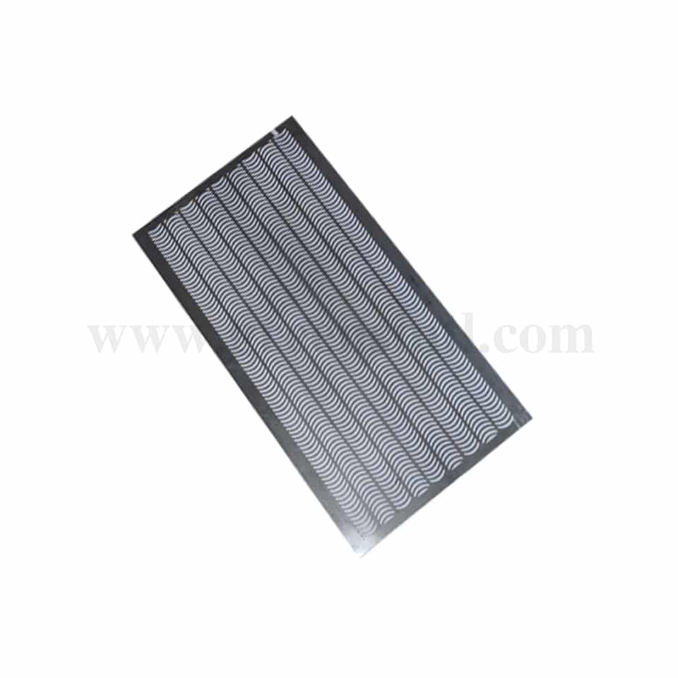 GREENS Stainless Steel Decor Grides Waves 600 x 400 mm