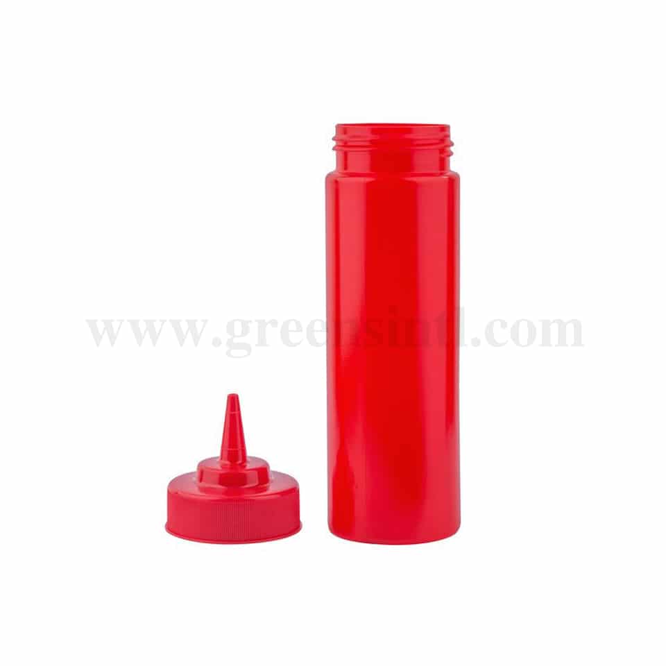 GREENS Squeeze Bottle Red 16 oz