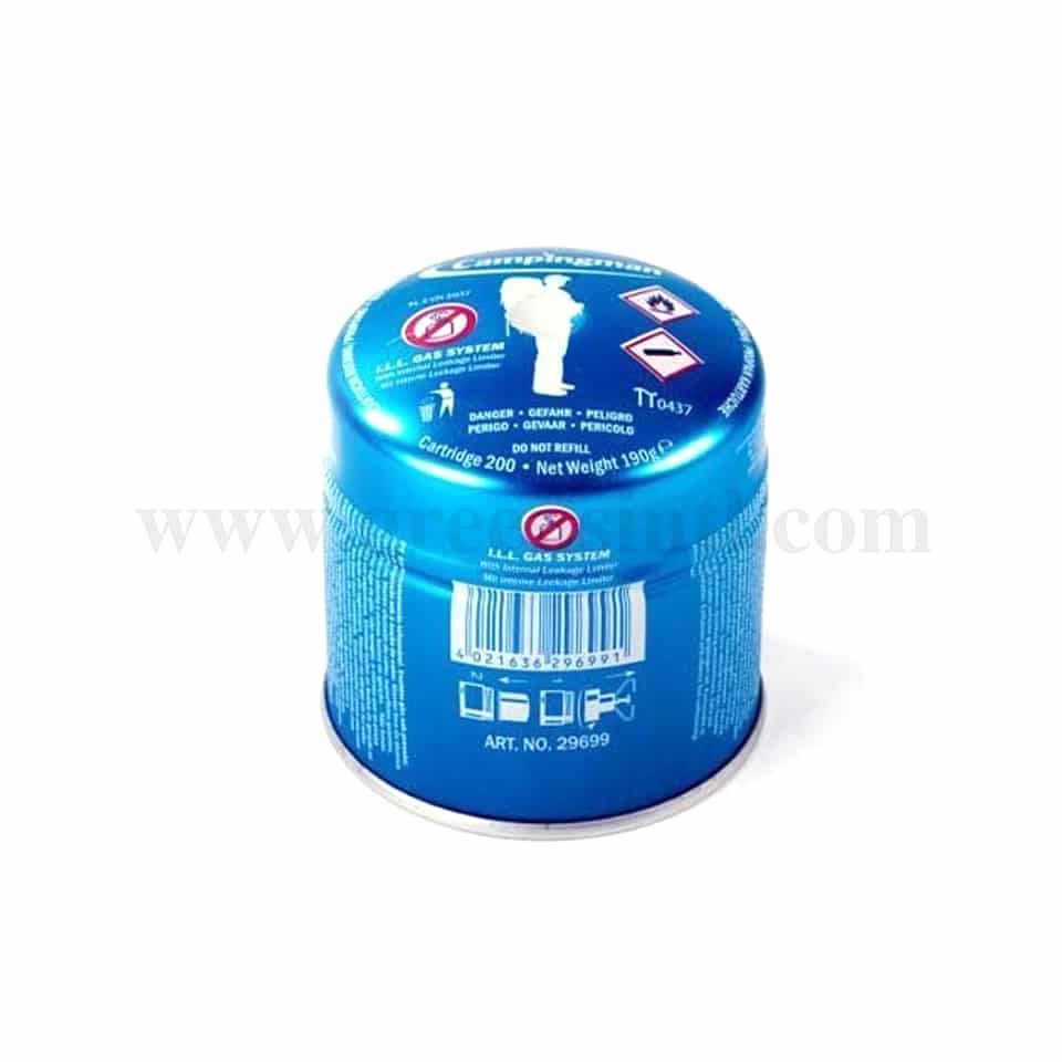 Butane Gas Blue Can Round 190 g