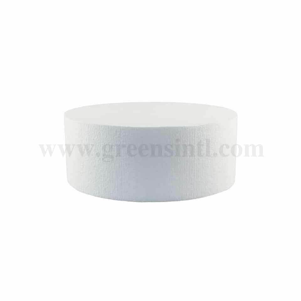 GREENS Styrofoam Pillar for Dummy Cakes Round h 75 x D 600 mm ( h 3 x D 24 Inch)
