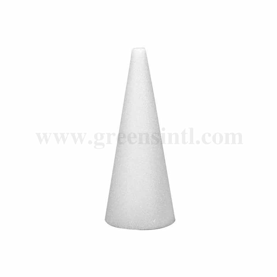 GREENS Styrofoam Pillar for Dummy Cakes Cone h 450 x D 150 mm