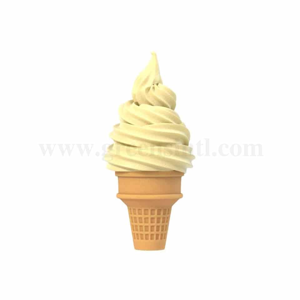 GREENS Soft Ice Cream Powder Pineapple 2 Kg