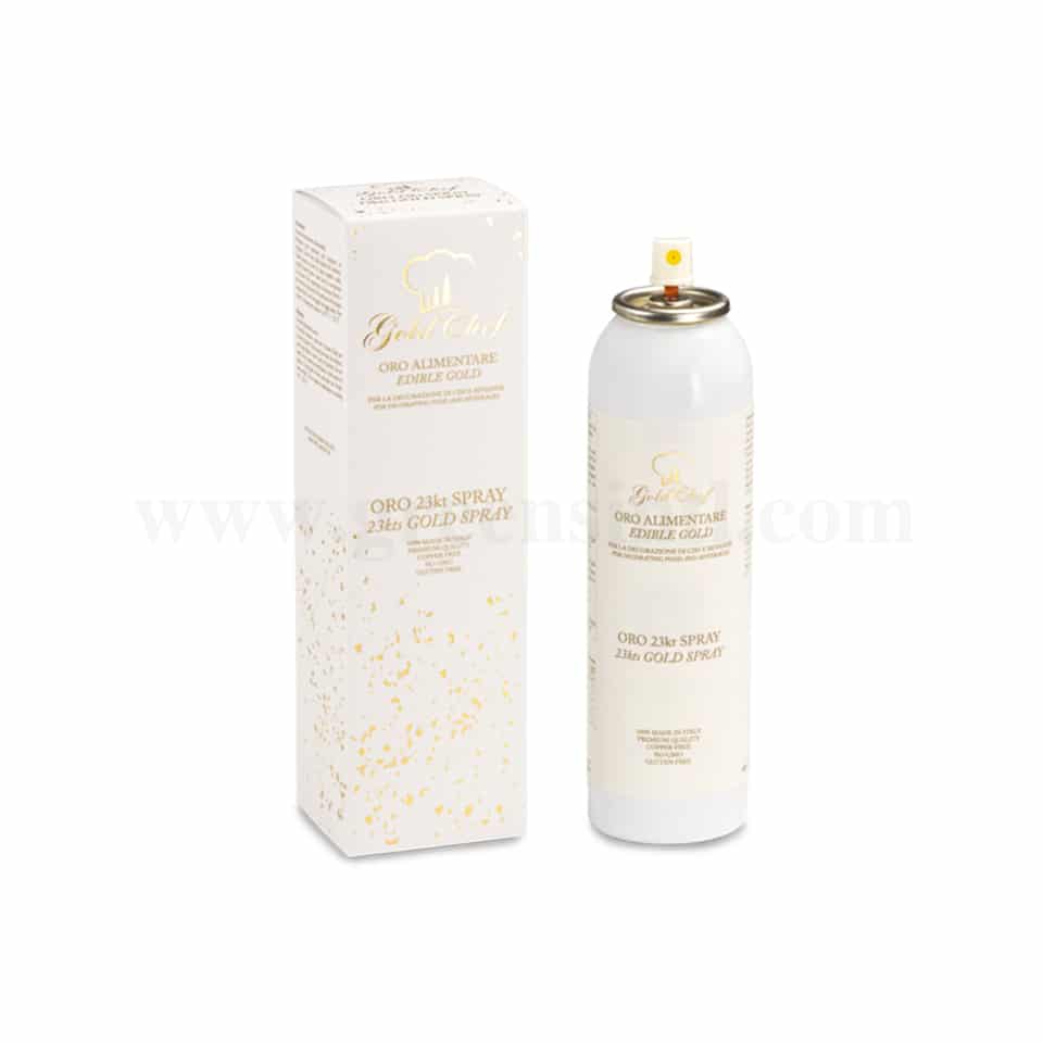 GOLD CHEF Edible Gold Spray 23kt-75 ml