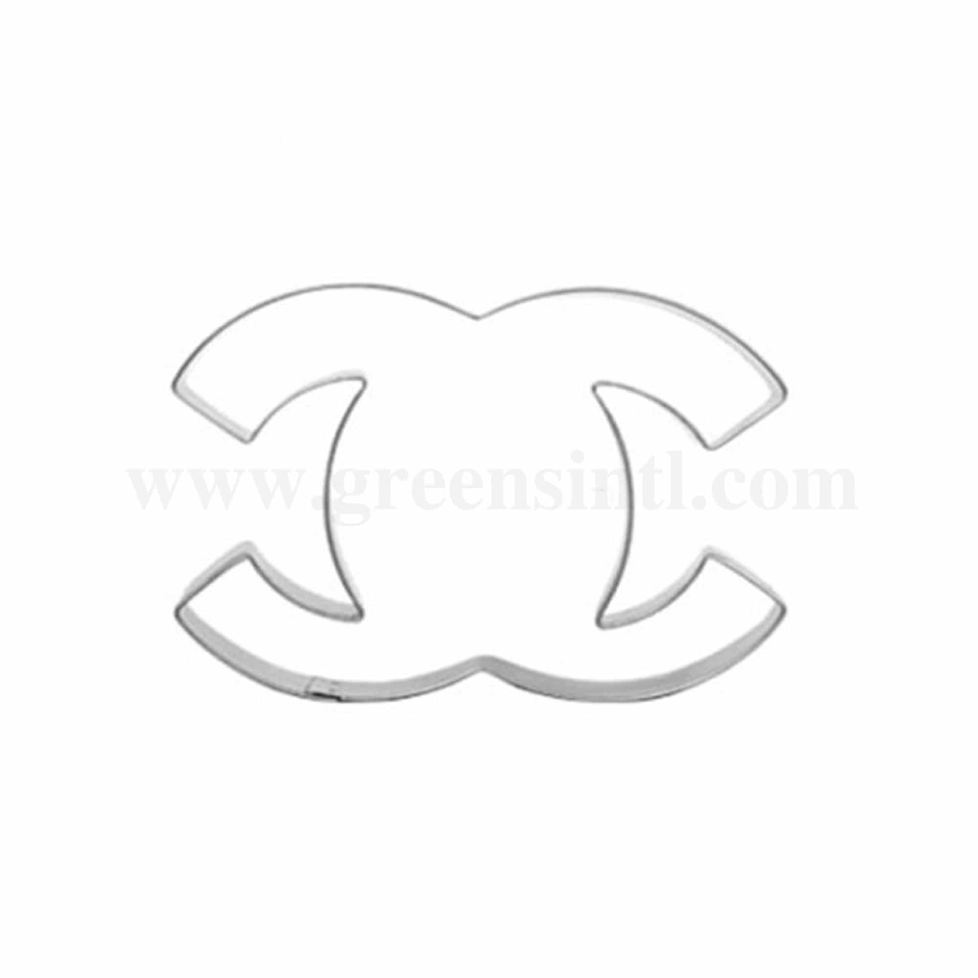 GREENS CHOICE Cookie Cutter Chanel Logo 80 x 100 mm