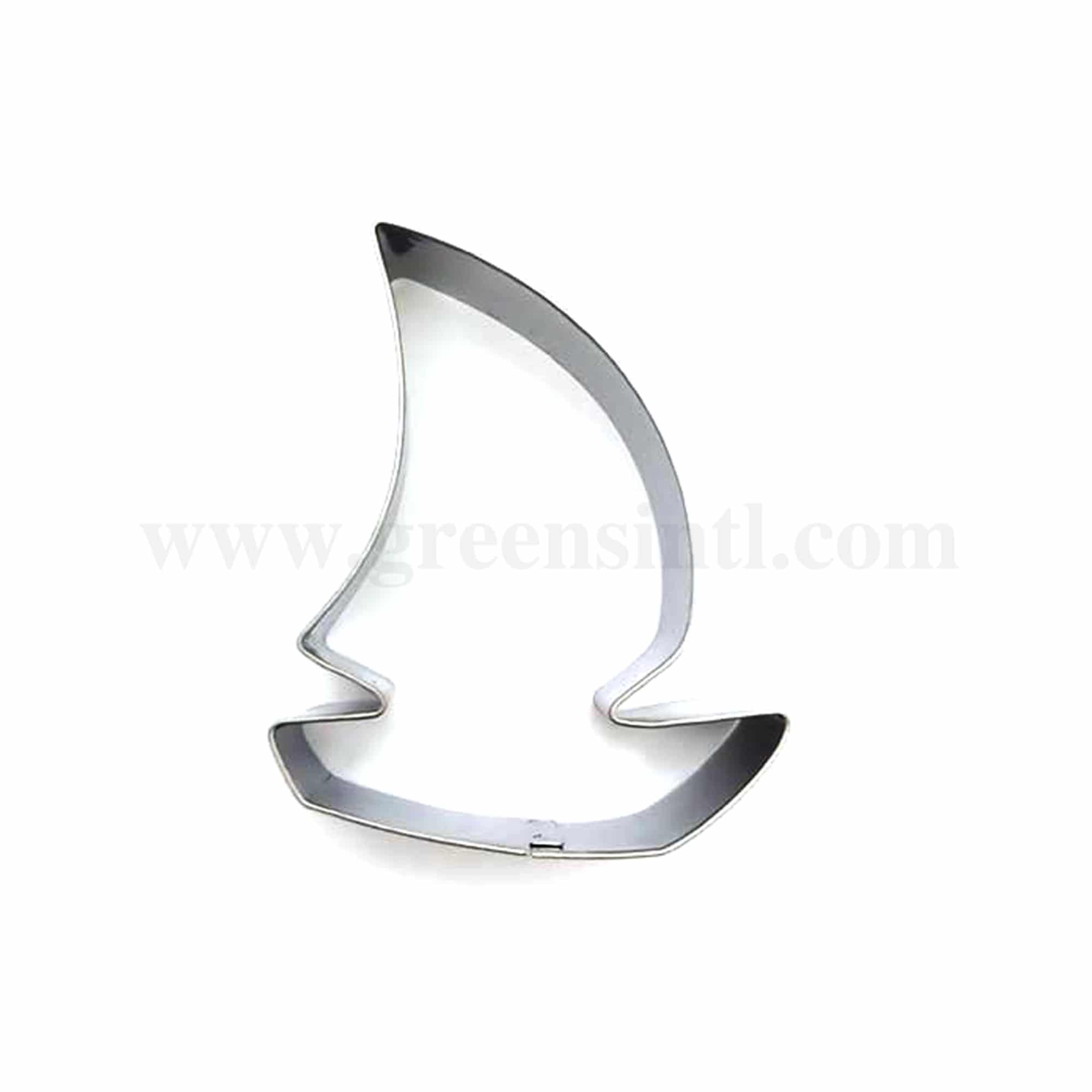GREENS CHOICE Cookie Cutter Sailboat 62 x 62 mm
