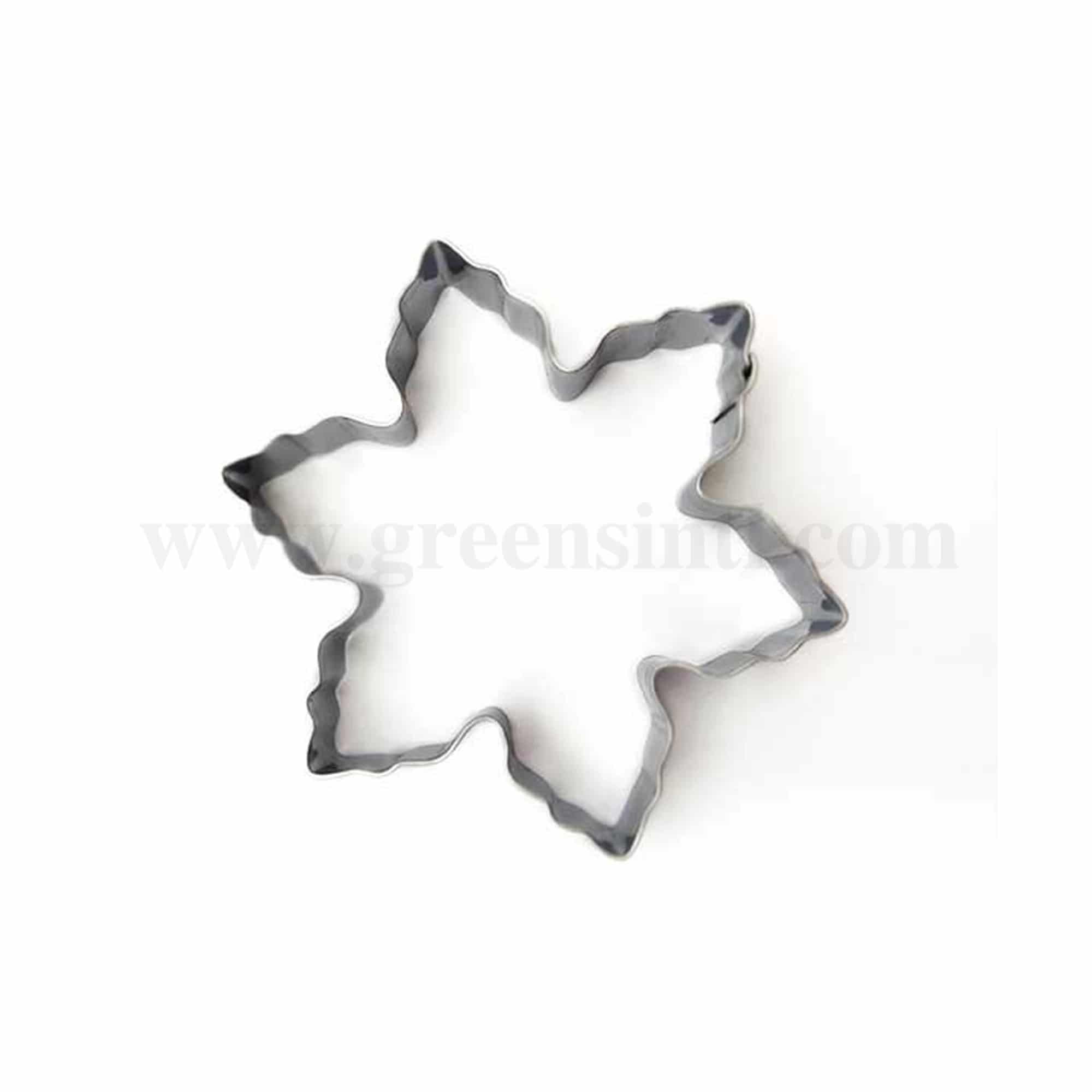 GREENS CHOICE Cookie Cutter Snowflake 75 x 75 mm