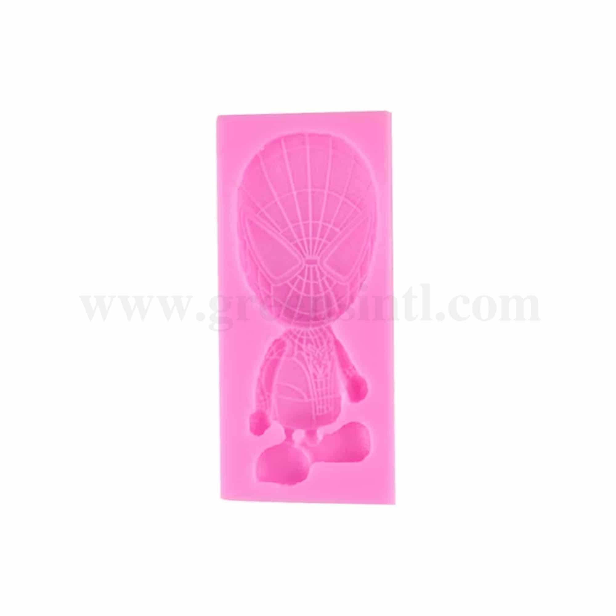 GREENS CHOICE Silicone Mould Spiderman 88 x 43 x 10 mm
