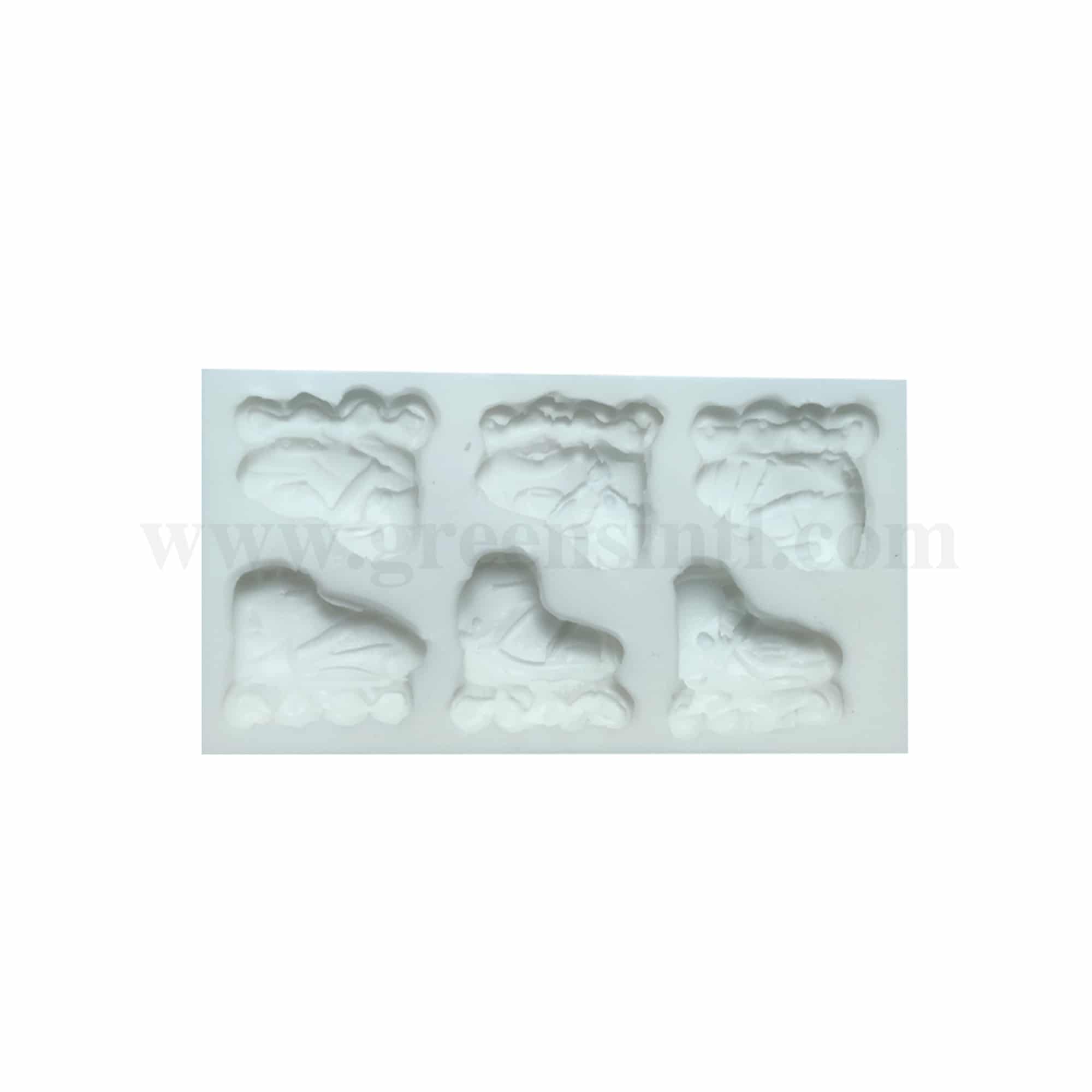 GREENS CHOICE Silicone Mould Roller Skates 115 x 60 x 15 mm