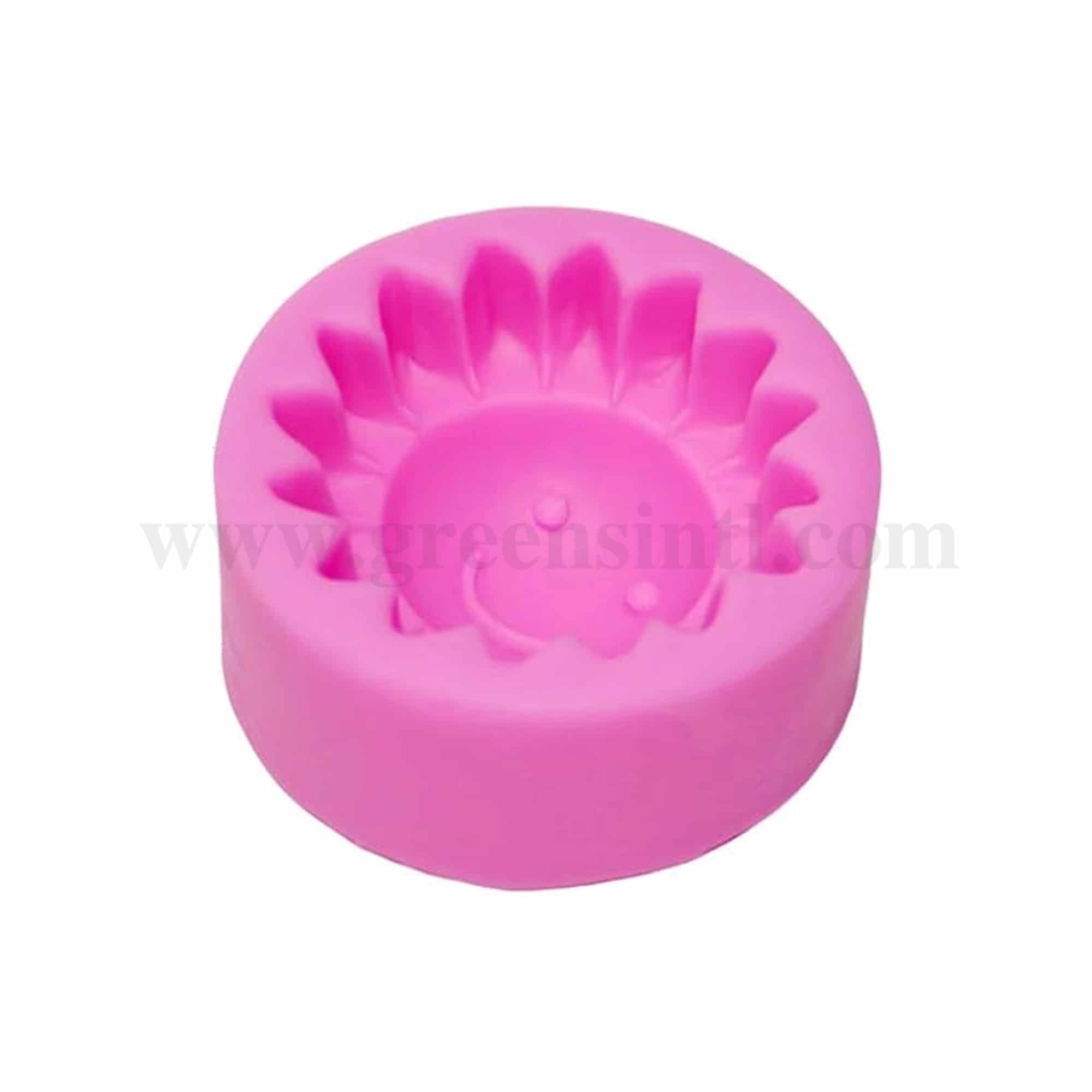 GREENS Silicone Mould Smiling Daisy D 65 mm