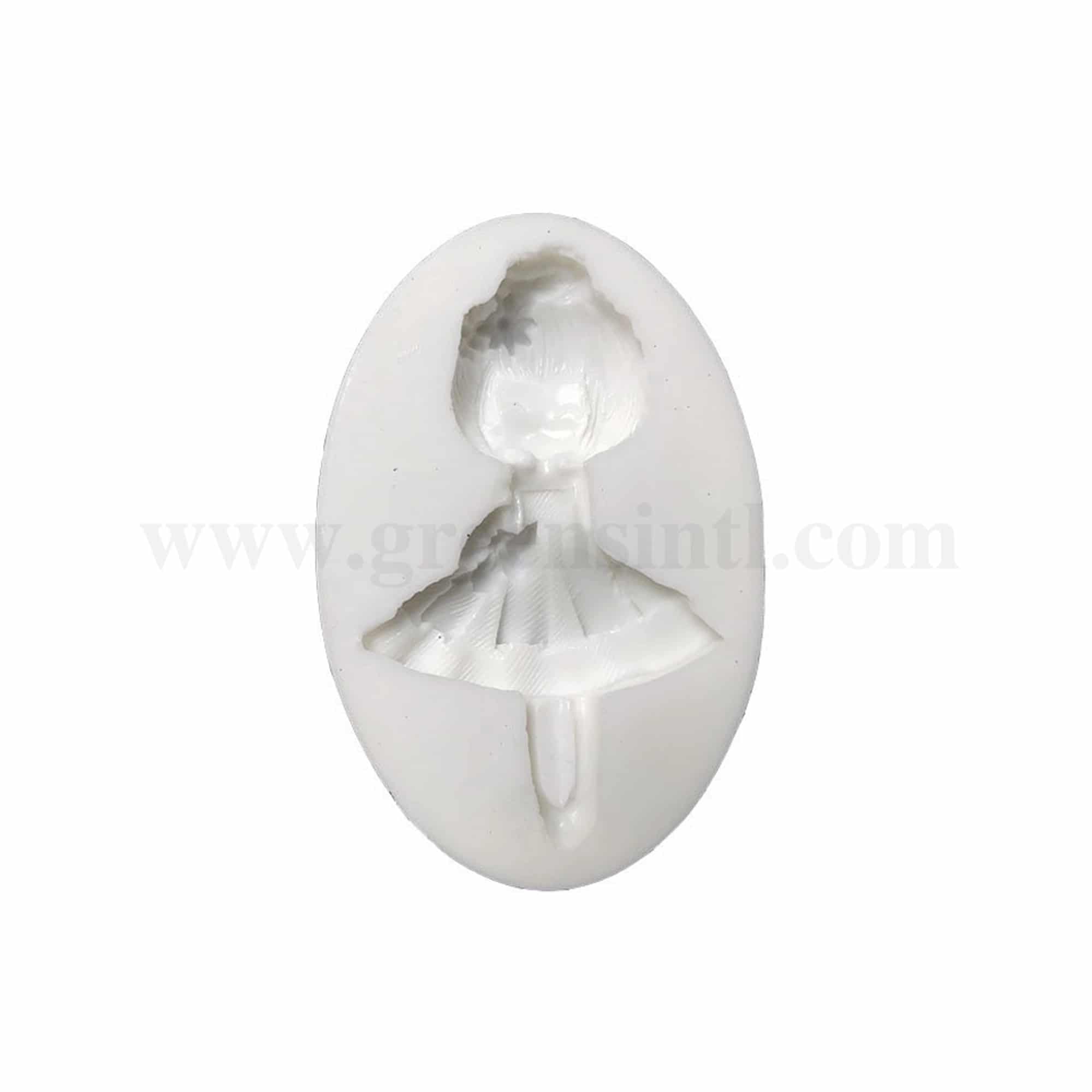 GREENS CHOICE Silicone Mould Girl 60 x 100 mm