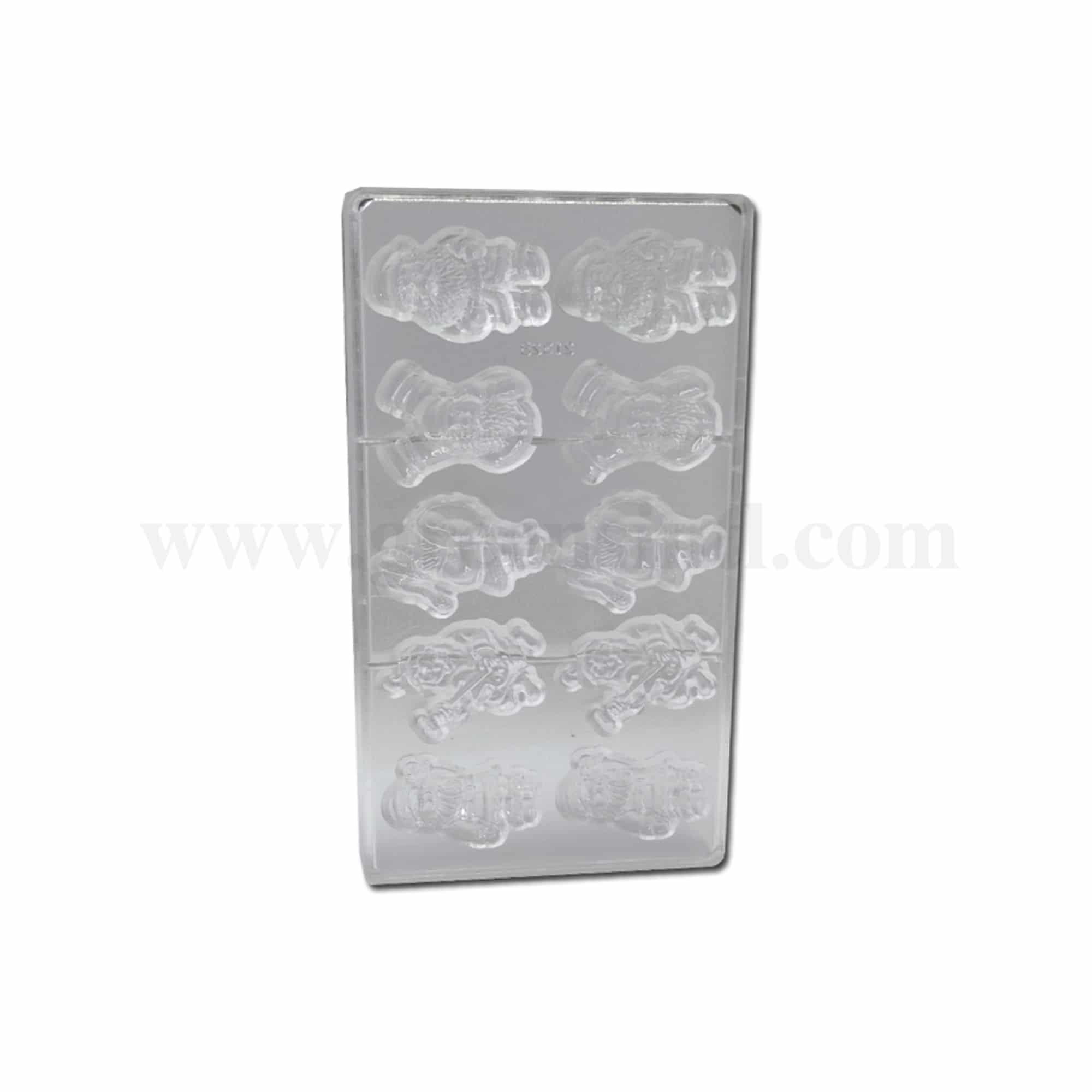 GREENS CHOICE Chocolate Mould Santa