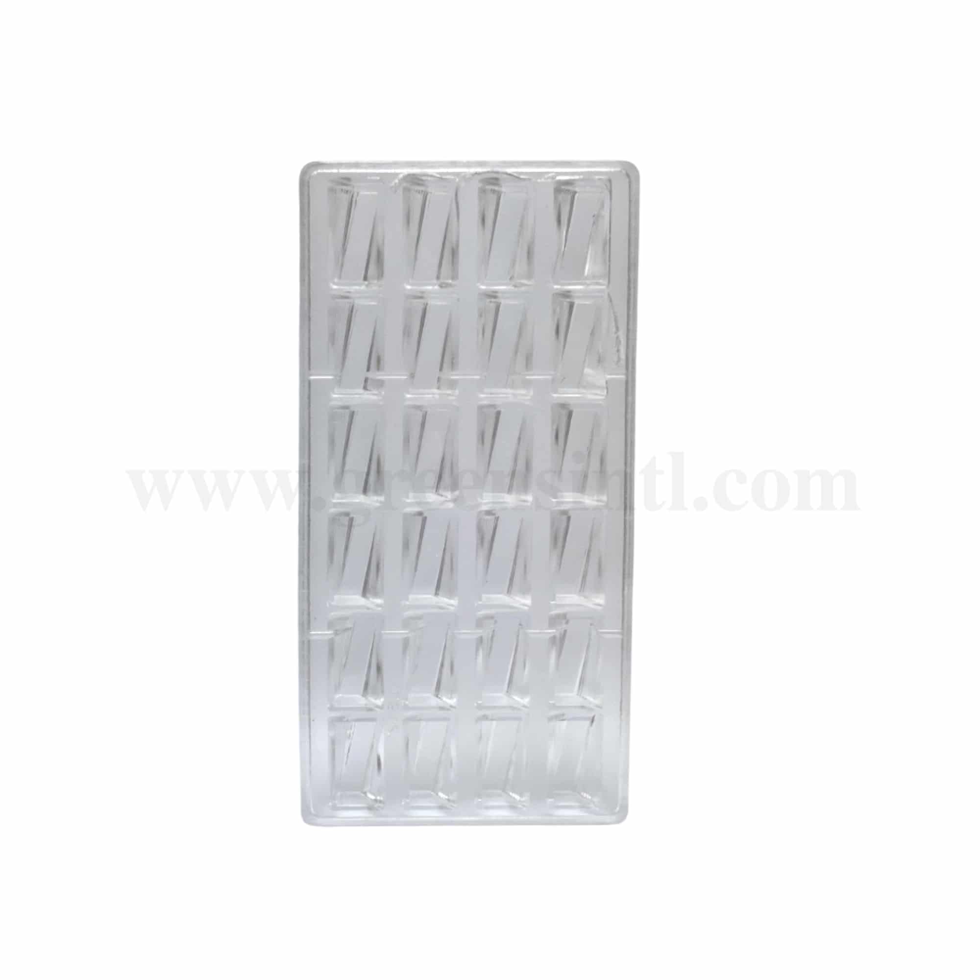 GREENS CHOICE Chocolate Mould 37.5 x 17.5 x h 20 mm