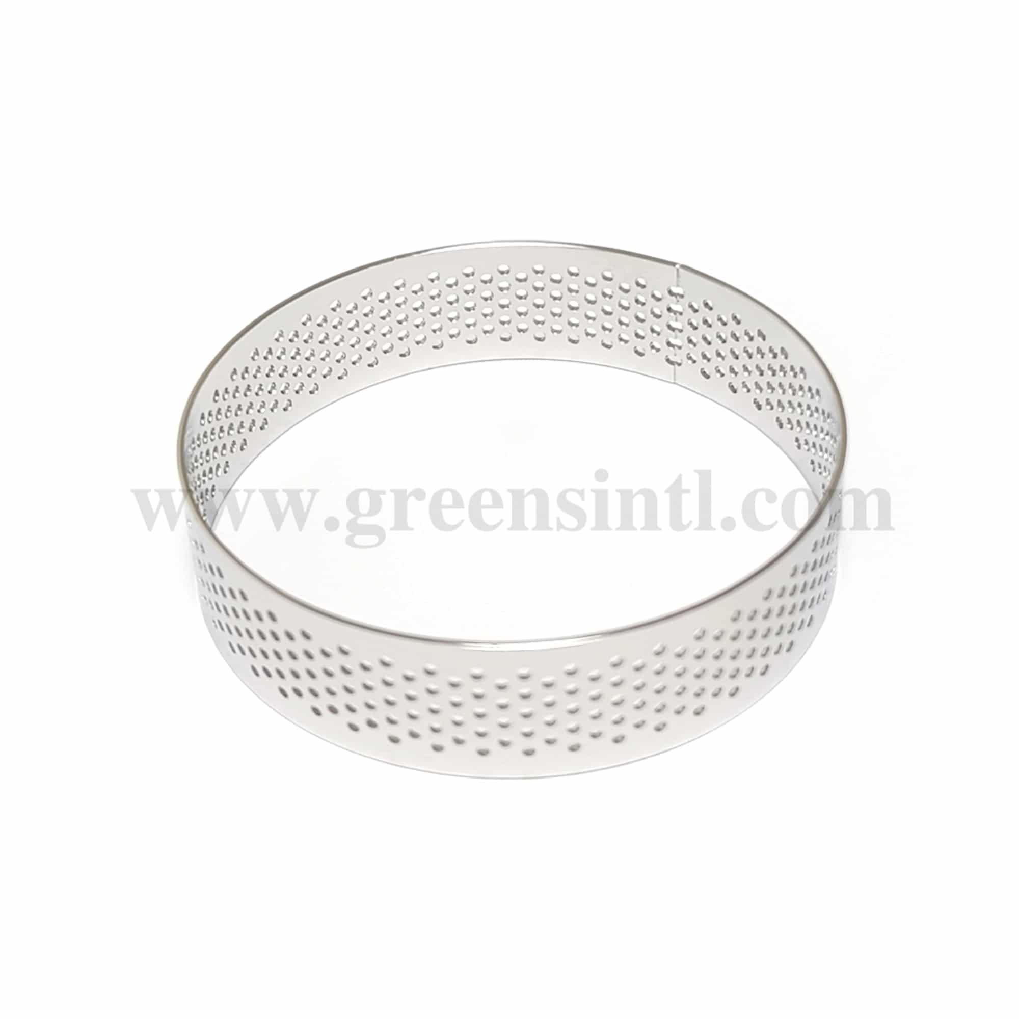 GREENS CHOICE Perforated Tart Ring Round D 70 x h20mm