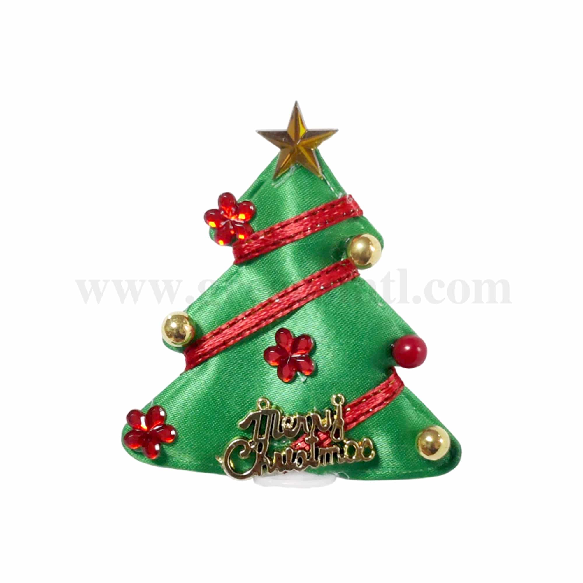GREENS CHOICE Christmas Cake Topper Christmas Tree 65 x 60 mm-50 Pcs
