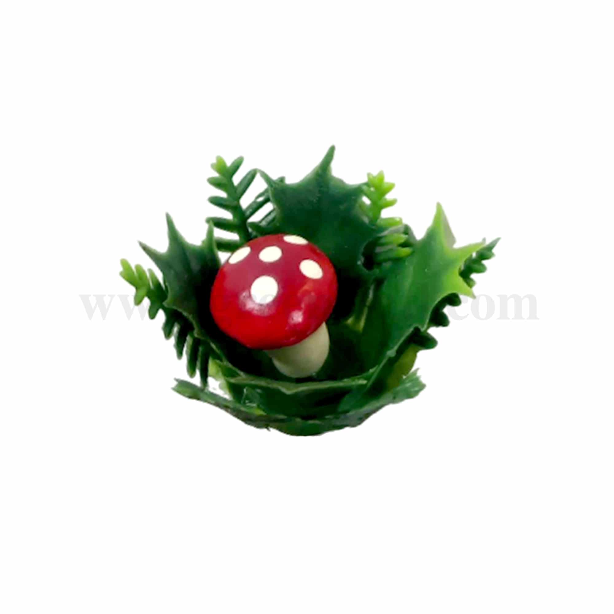 GREENS CHOICE Christmas Cake Topper Mushroom 30 x 20-50 Pcs