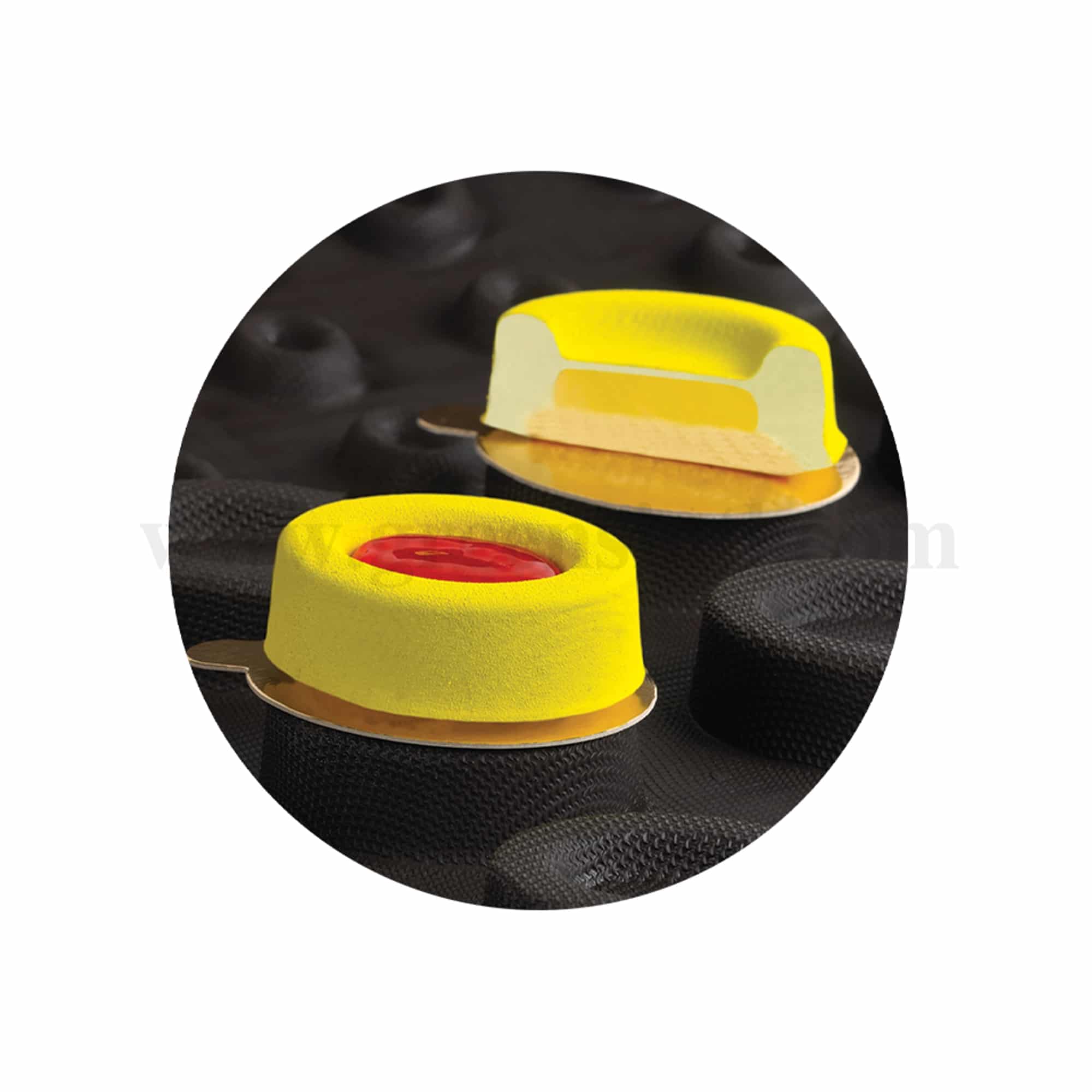 DEMARLE Flexipan Oval Savarins, 60x 80mm, 24 Indents