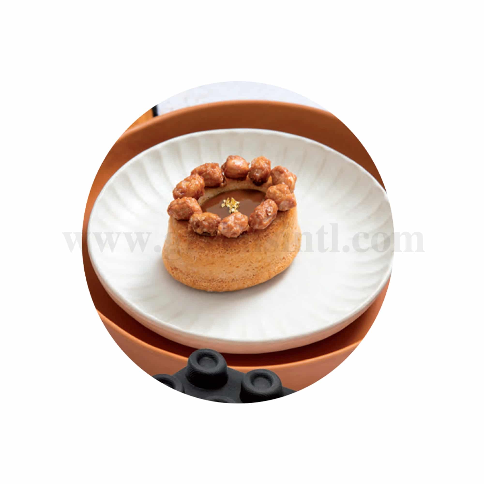 DEMARLE Flexipan Oval Savarins 40x30mm, 15 Indents