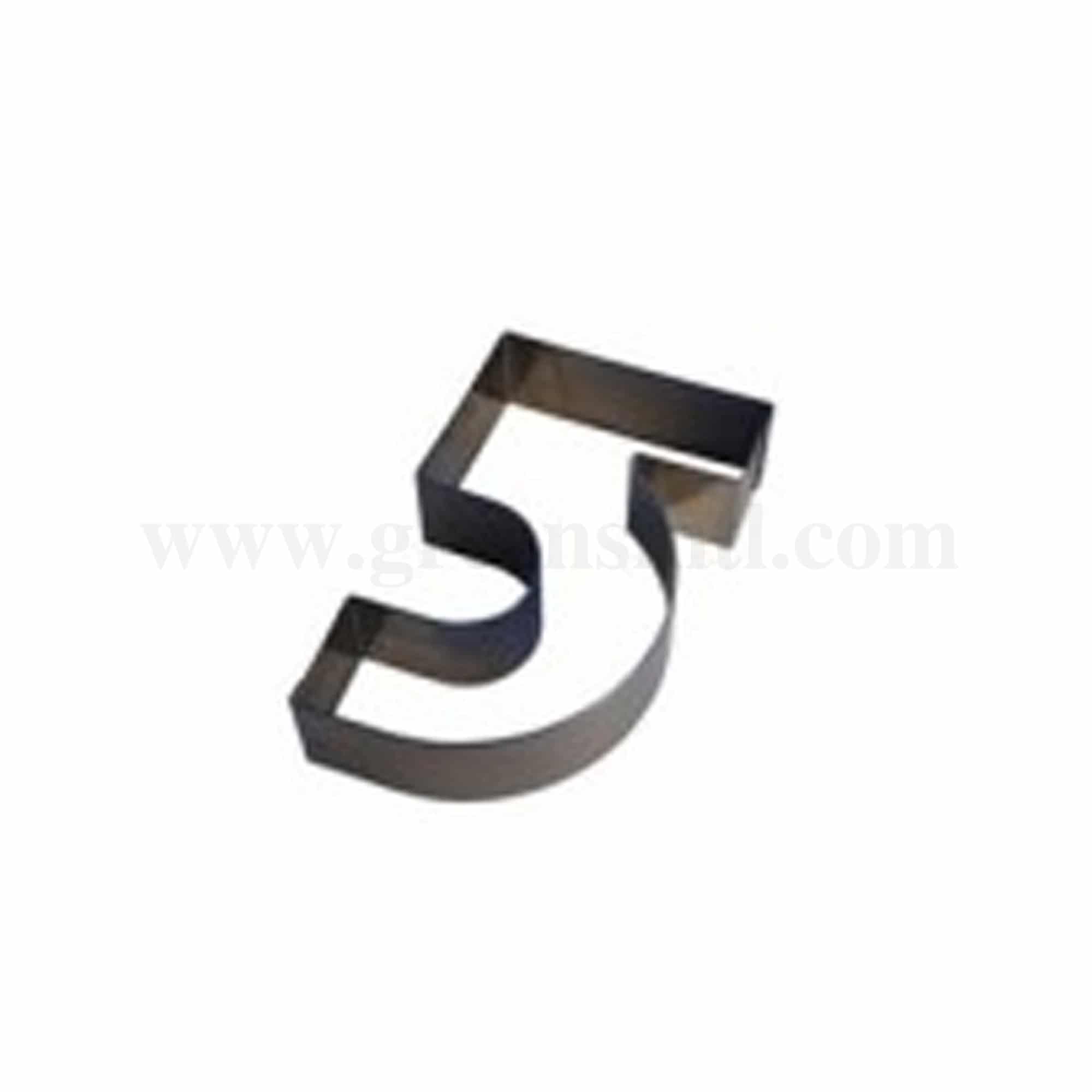 GOBEL Number '5' Cake Ring 300 x 180 x h45mm