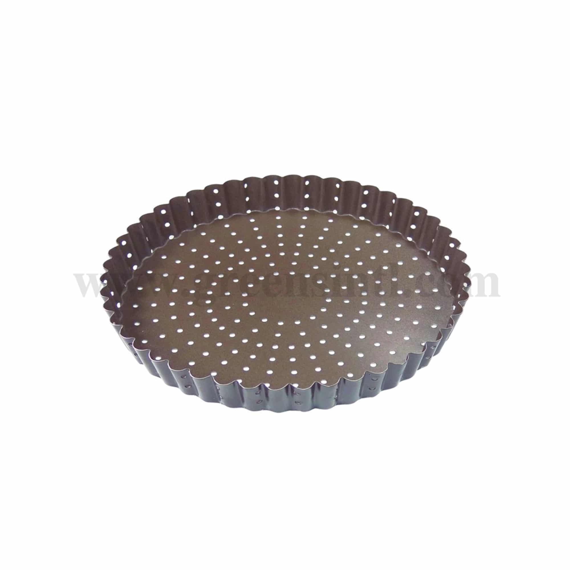 GOBEL Non-stick Perforated Round fluted pie dish D 200  x h 25 mm