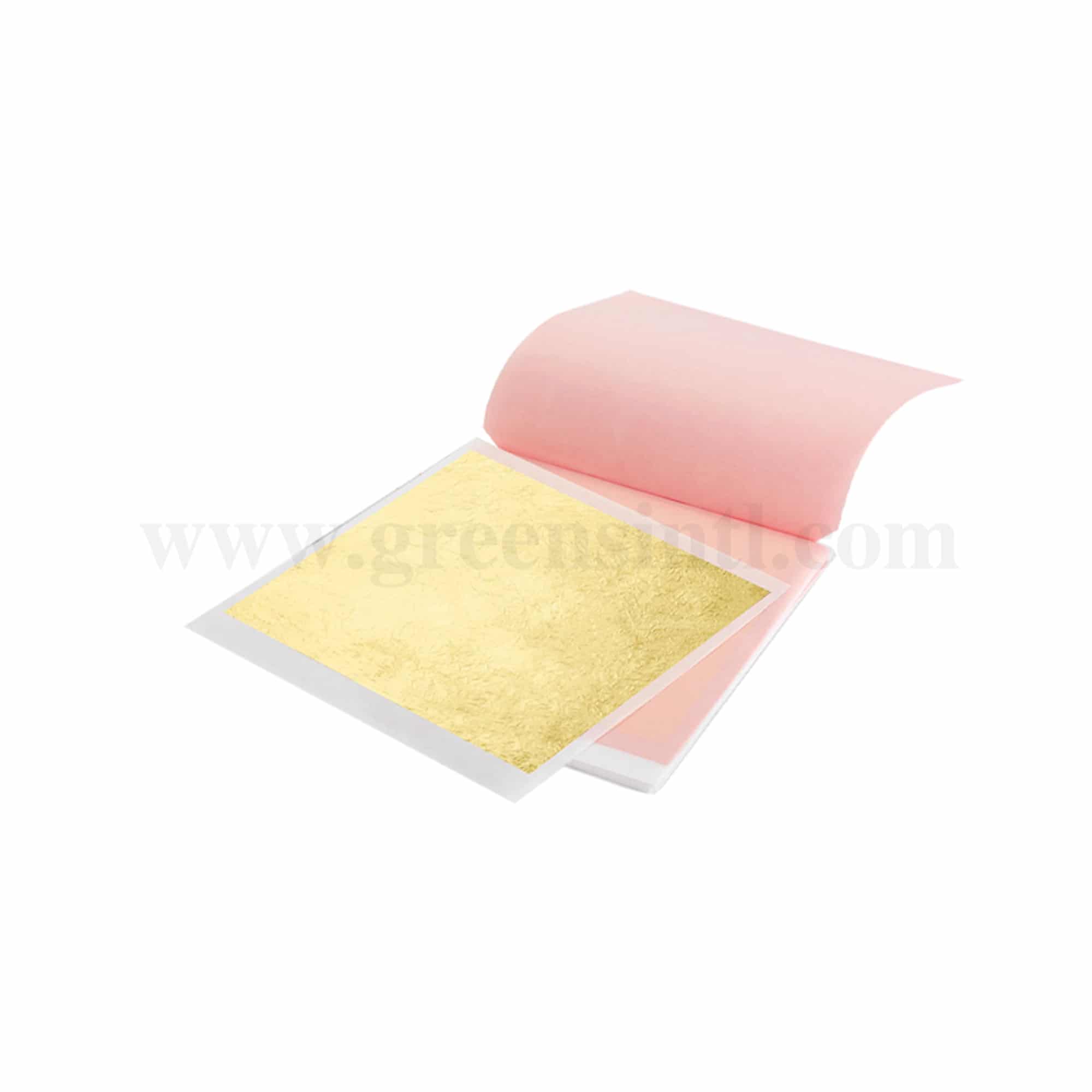 GIUSTO MANETTI Peel off Imitation Leaf Gold 140 x 140mm-25 Pcs