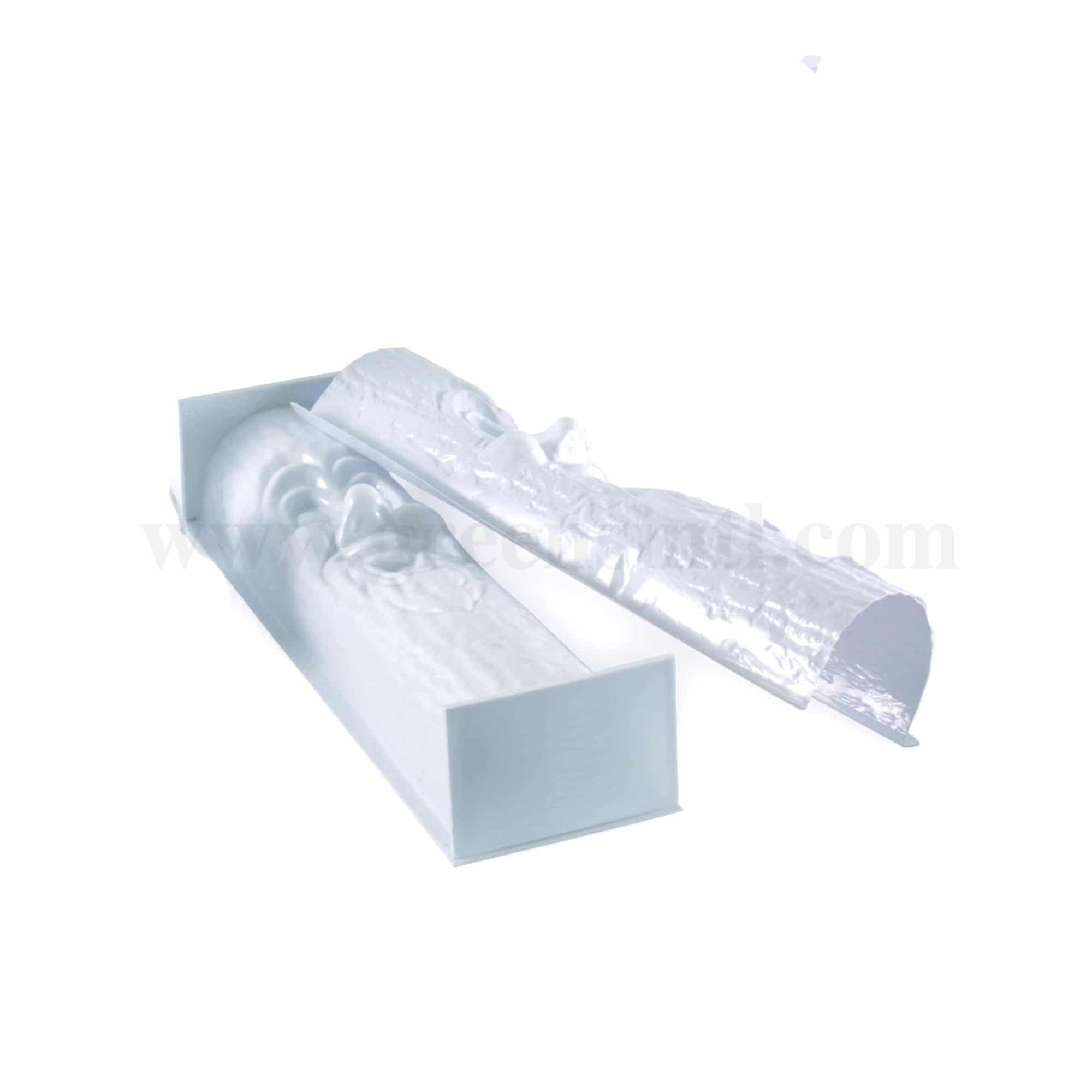 MARTELLATO Yule Log Poleno Large Mould 370 x90 h 70 mm