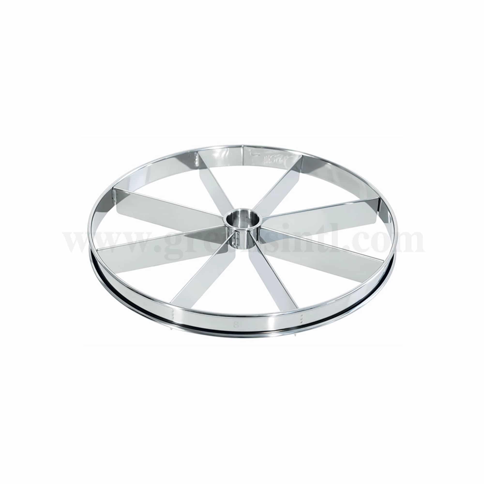 MARTELLATO Steel Cake Marker D 330 mm-8 Pieces