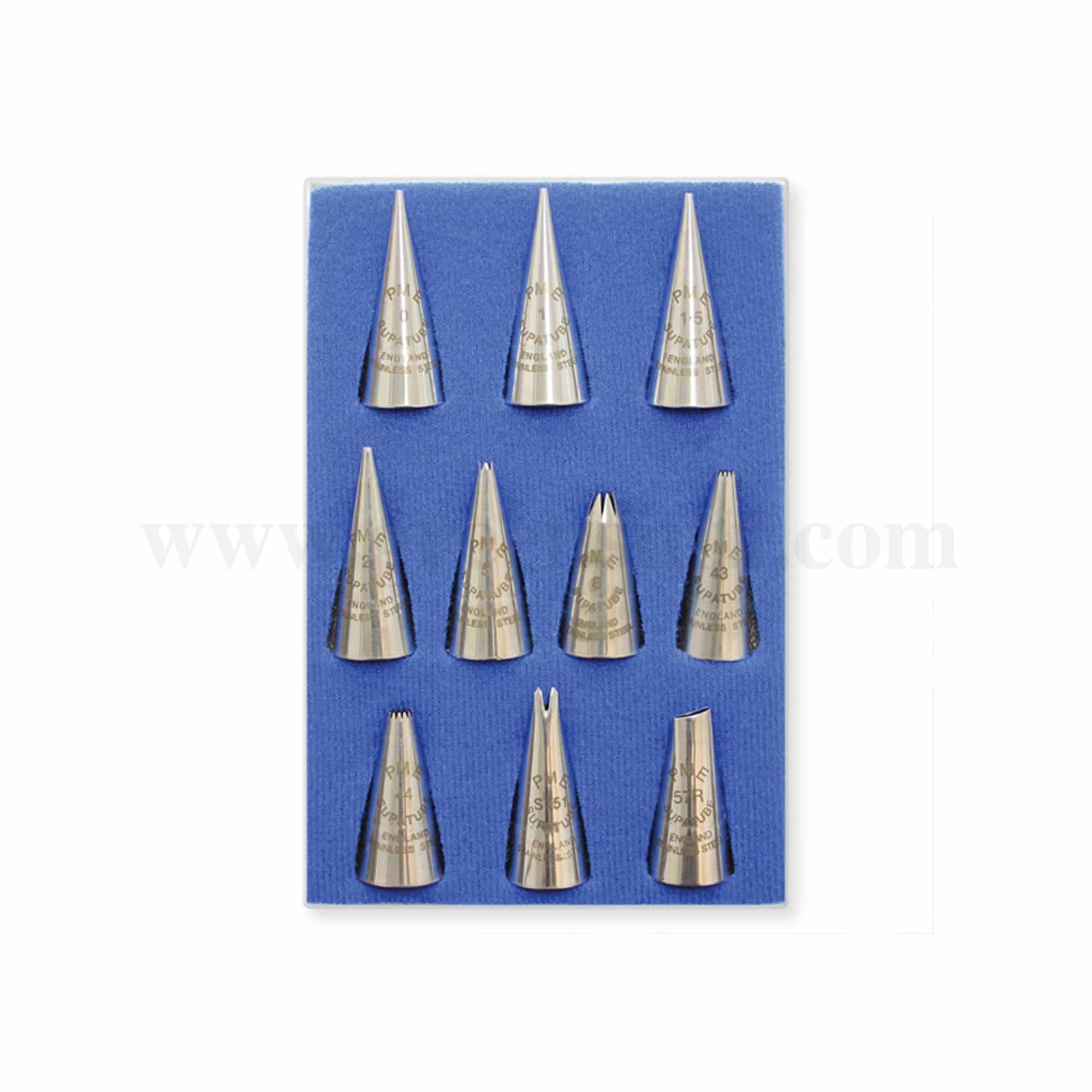 PME Icing Tube Set of 10