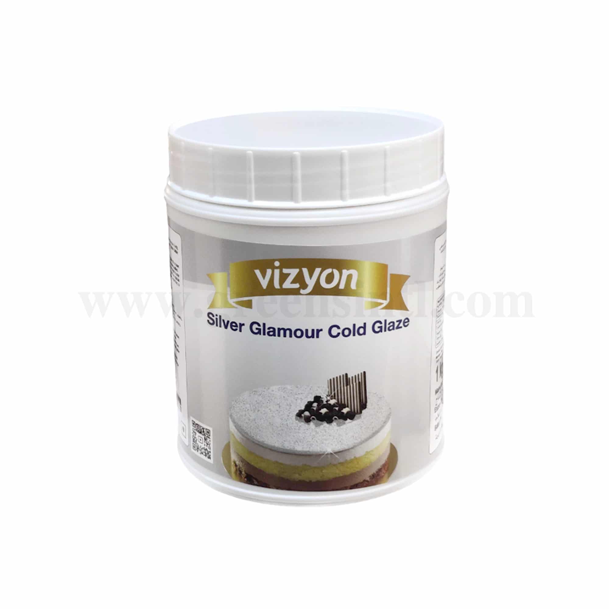 VIZYON Silver Glamour Cold Glaze 1  Kg