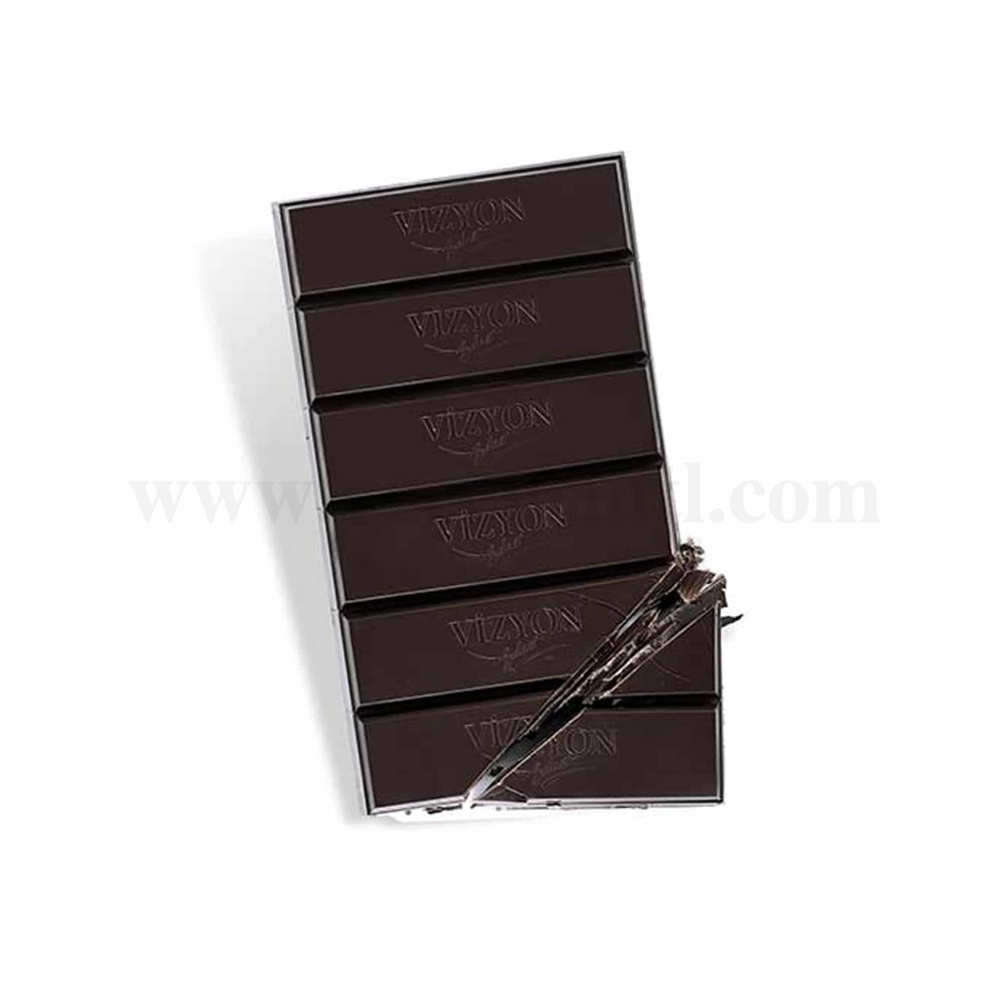 VIZYON SELECT Dark (Bitter) Compound Chocolate Block Decor -2.5kg