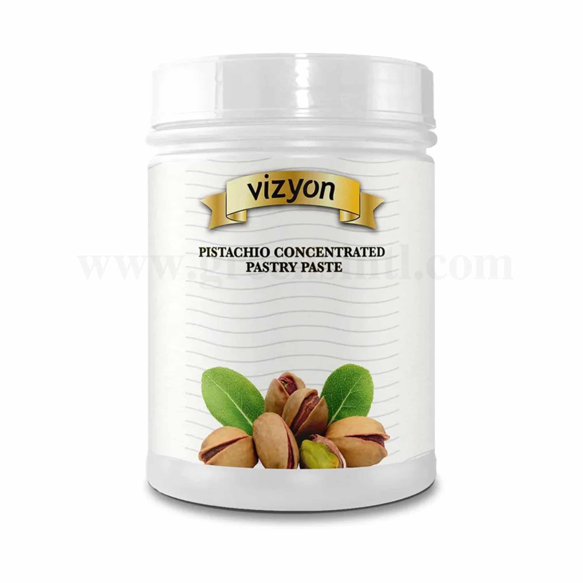 VIZYON Concentrated Pastry Paste Pistachio 1 Kg