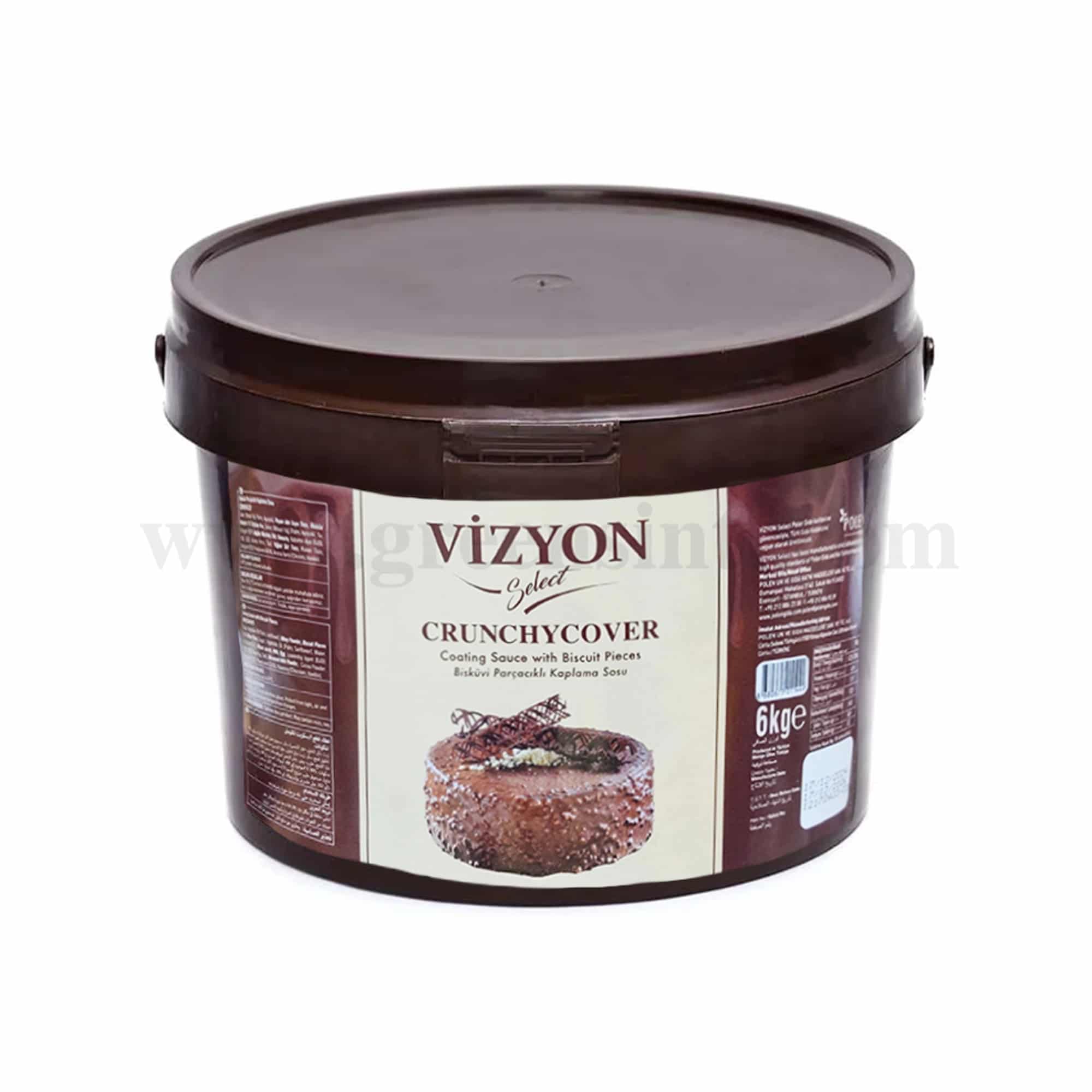 VIZYON Crunchycover Coating Sauce with Biscuit Pieces 6kg