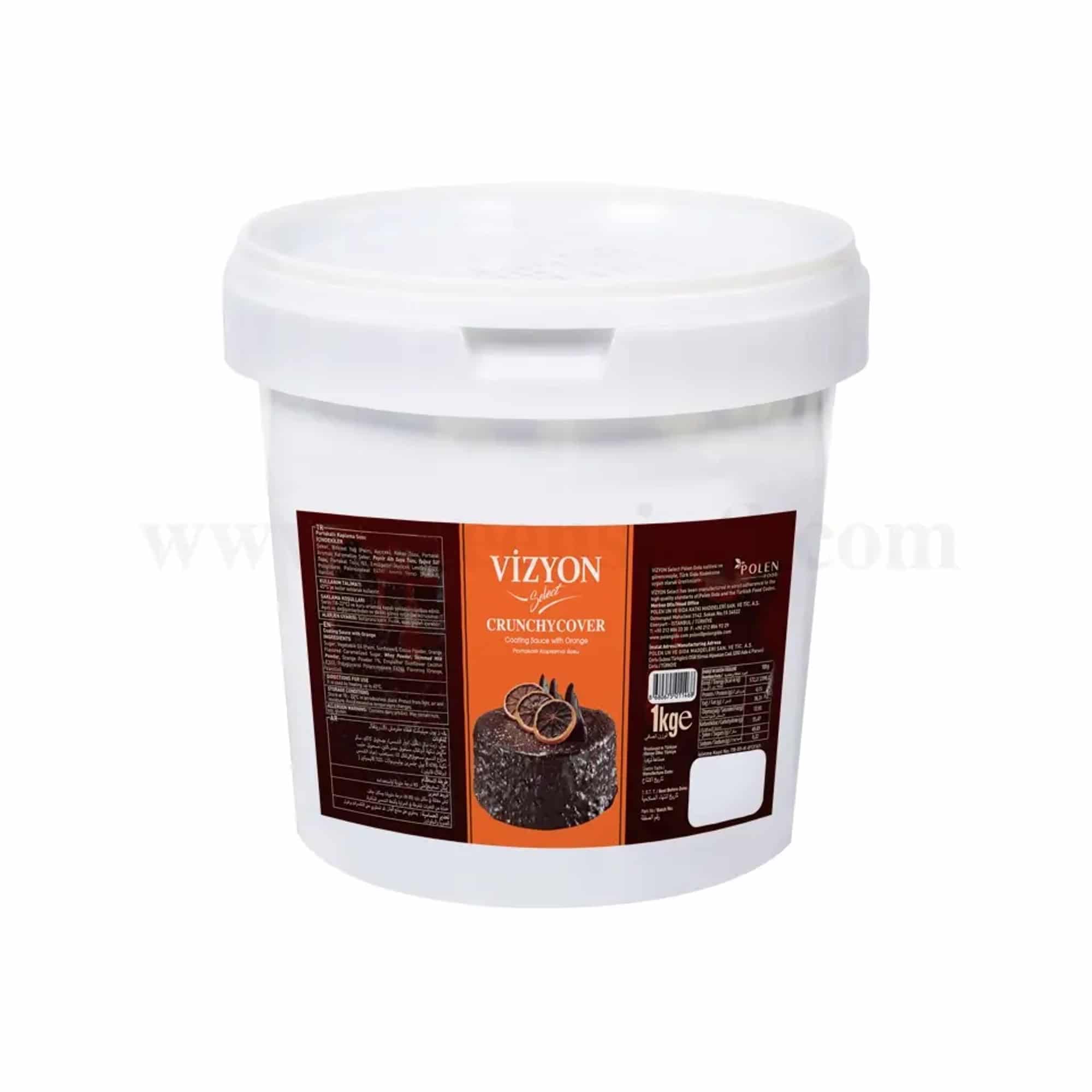 VIZYON SELECT Crunchy Cream Cocoa with Orange Pieces 1 Kg