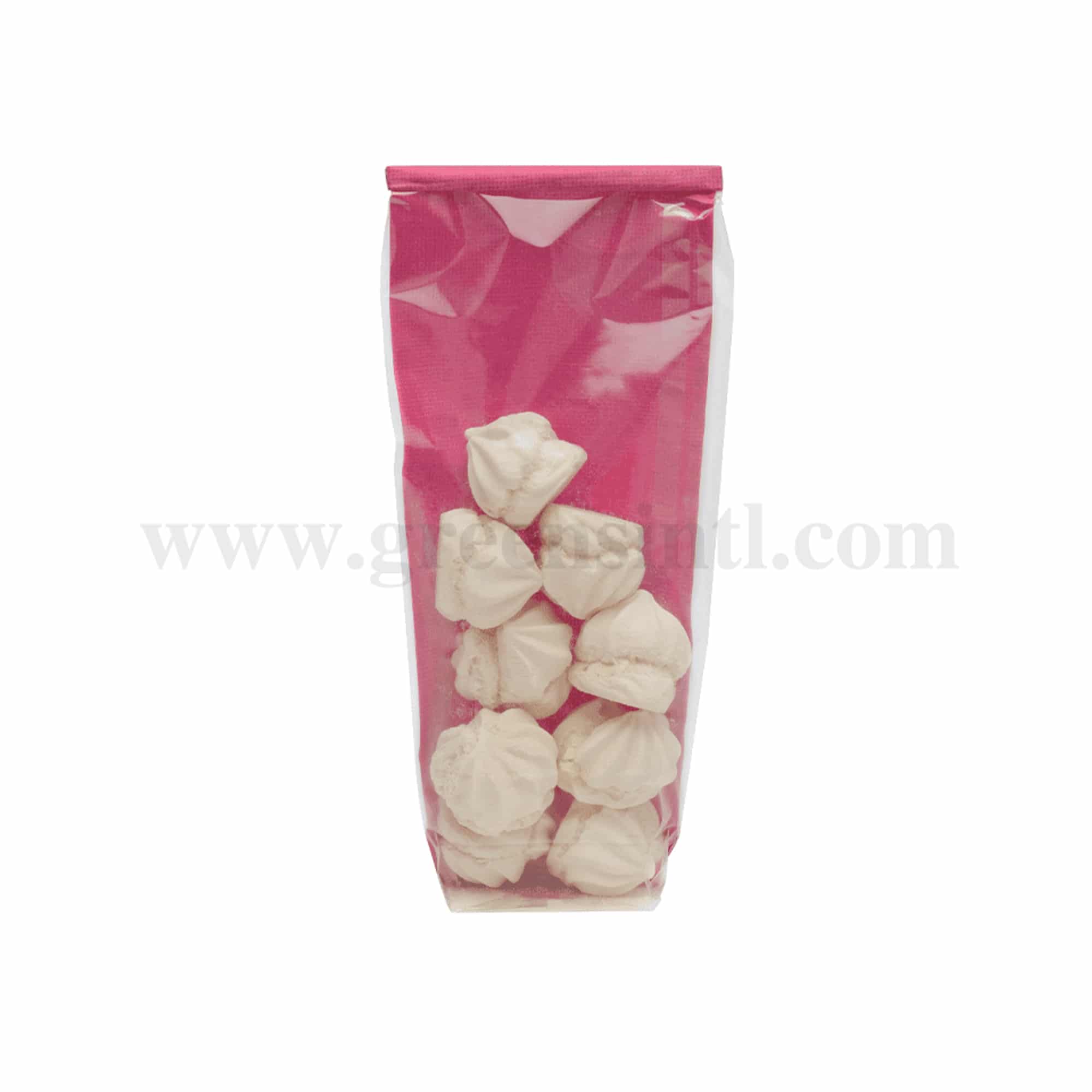 GREENS CHOICE Cellophane Bag Jute Rose 100 x 220mm-100 Pcs