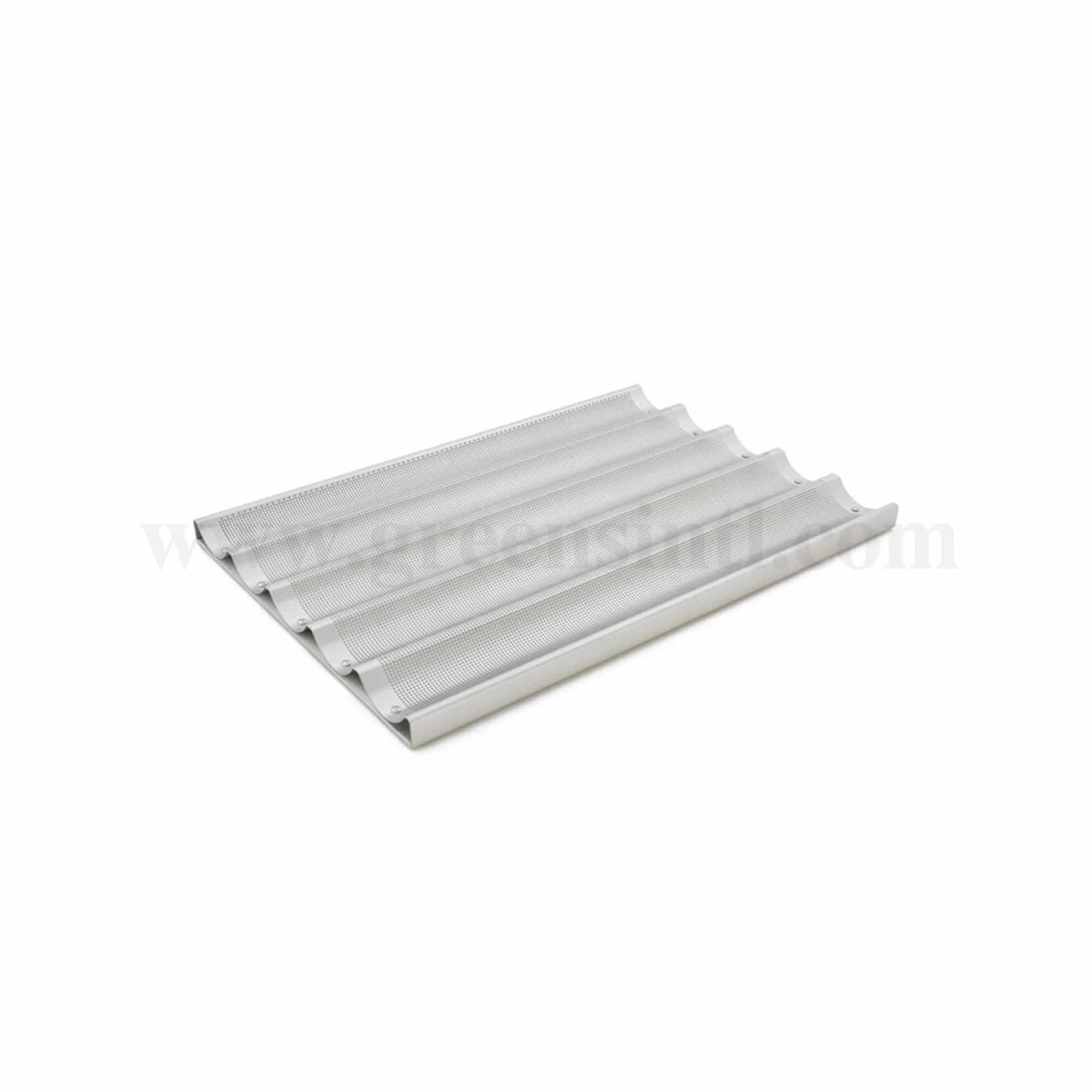 ITAL Perforated Baguette Tray 600 x 400 x h 30 mm- 5 Channel