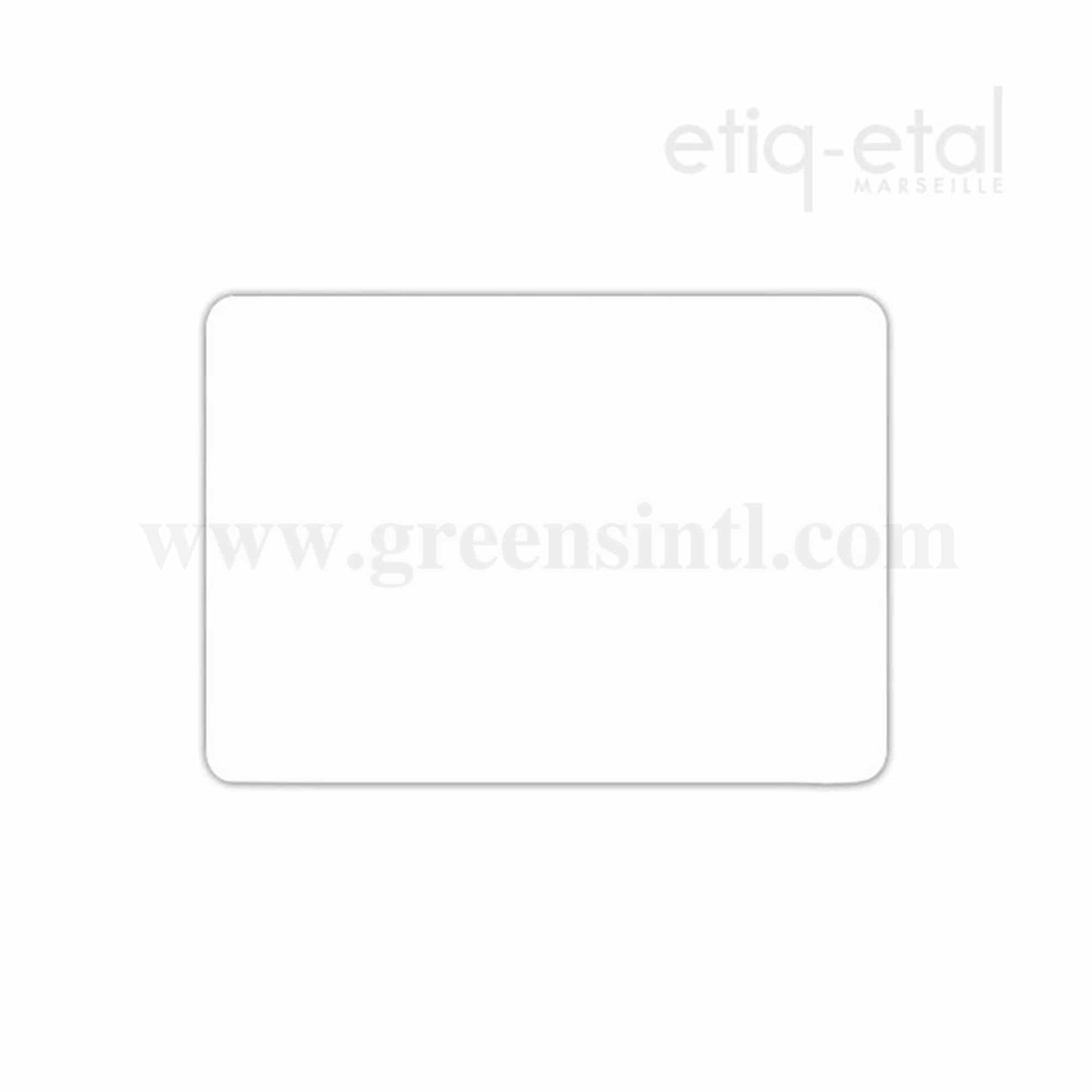 ETIQ ETAL White Tags 70 x 50 mm