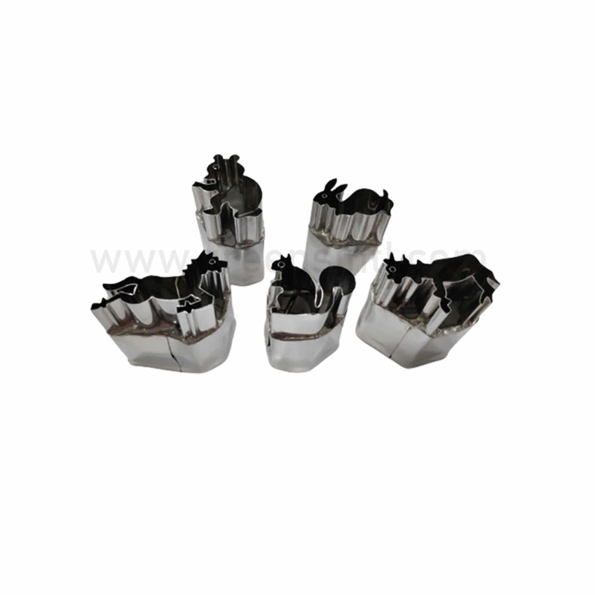 LOUIS TELLIER Animal Cutter Set of 5