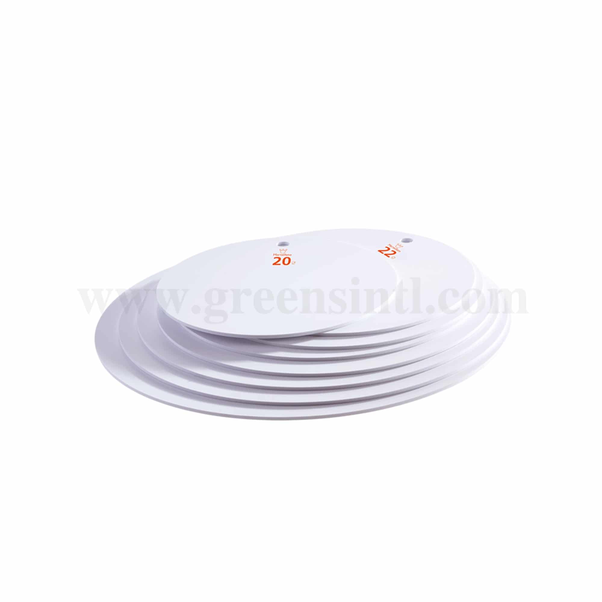 MARTELLATO Plastic Cake Disks Set of 8 