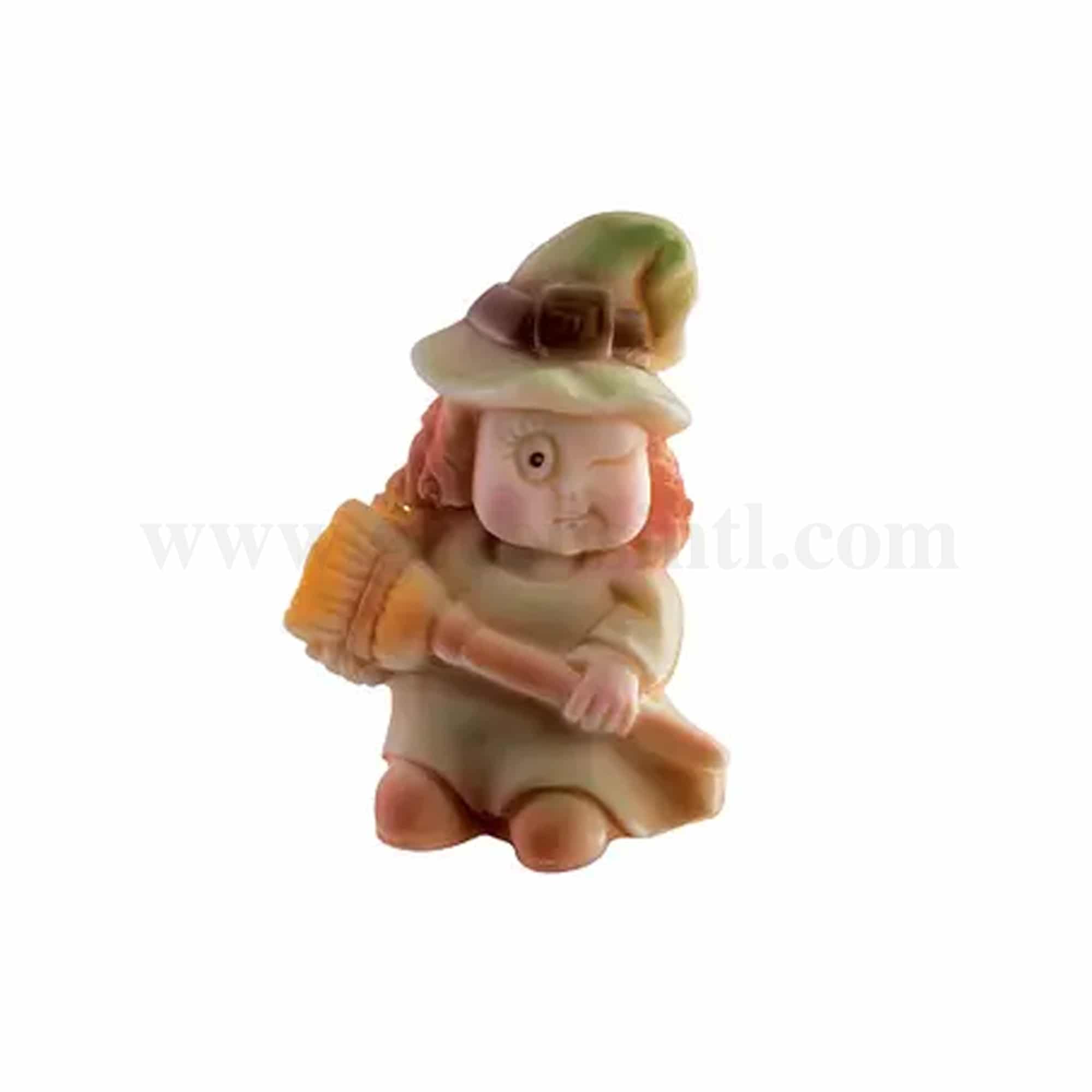 MARTELLATTO 3D Silicone Mould Mini Witch 50 x 35 x h 70 mm