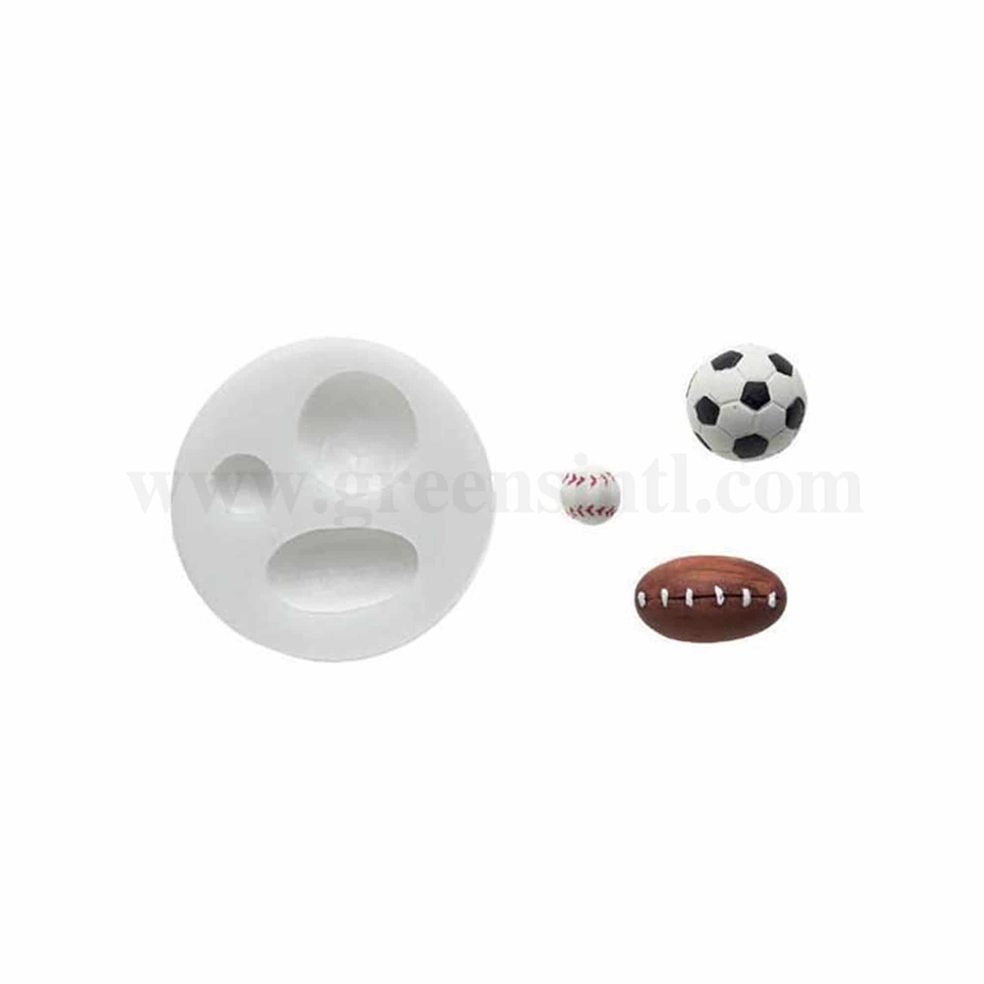 GREENS CHOICE Silicone Mould Balls 13 x 13 mm