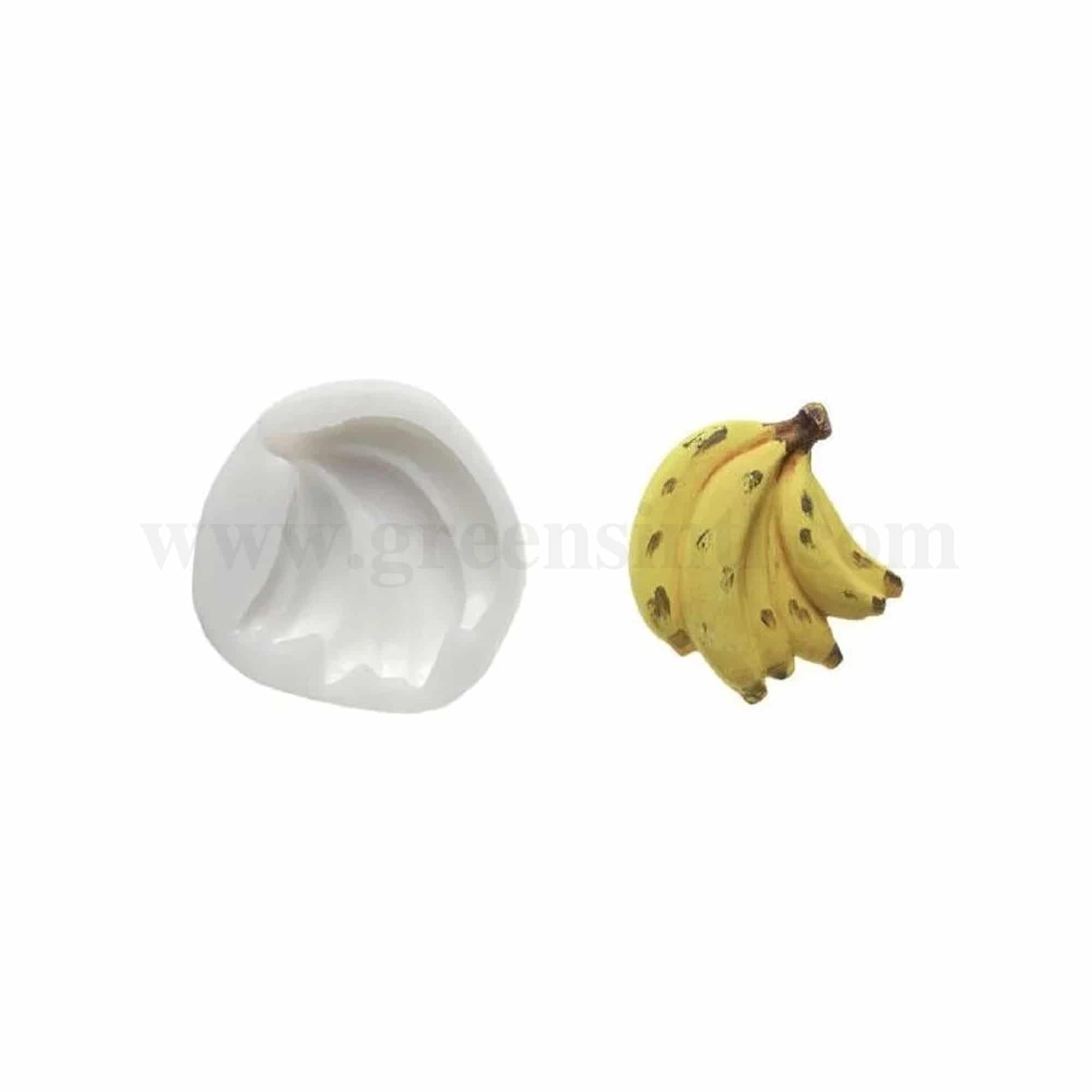 GREENS CHOICE Silicone Mould Banana 60 x 55 mm