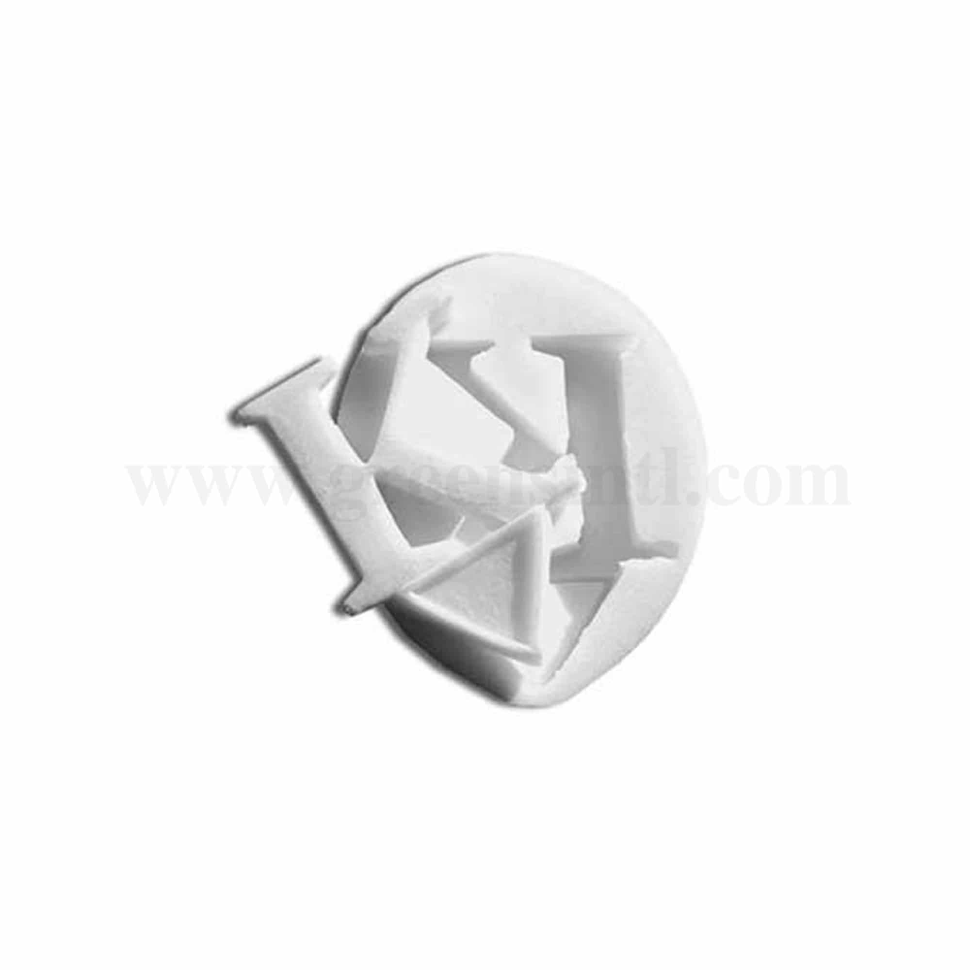 GREENS CHOICE Silicone Mould Letter K -50 x 37 x h 30 mm